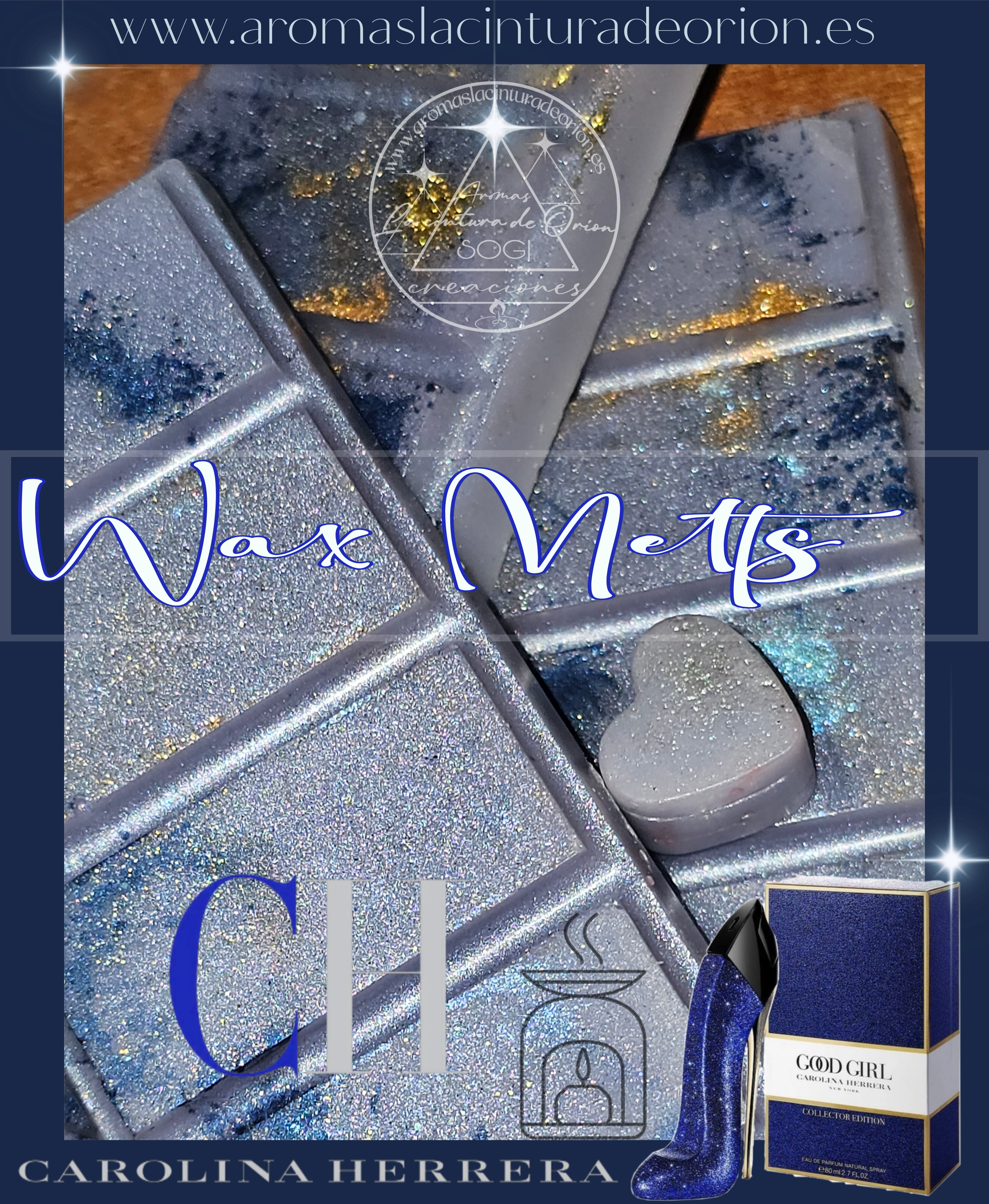 WAX MELT INSPIRACIÓN CAROLINA HERRERA PERFUME