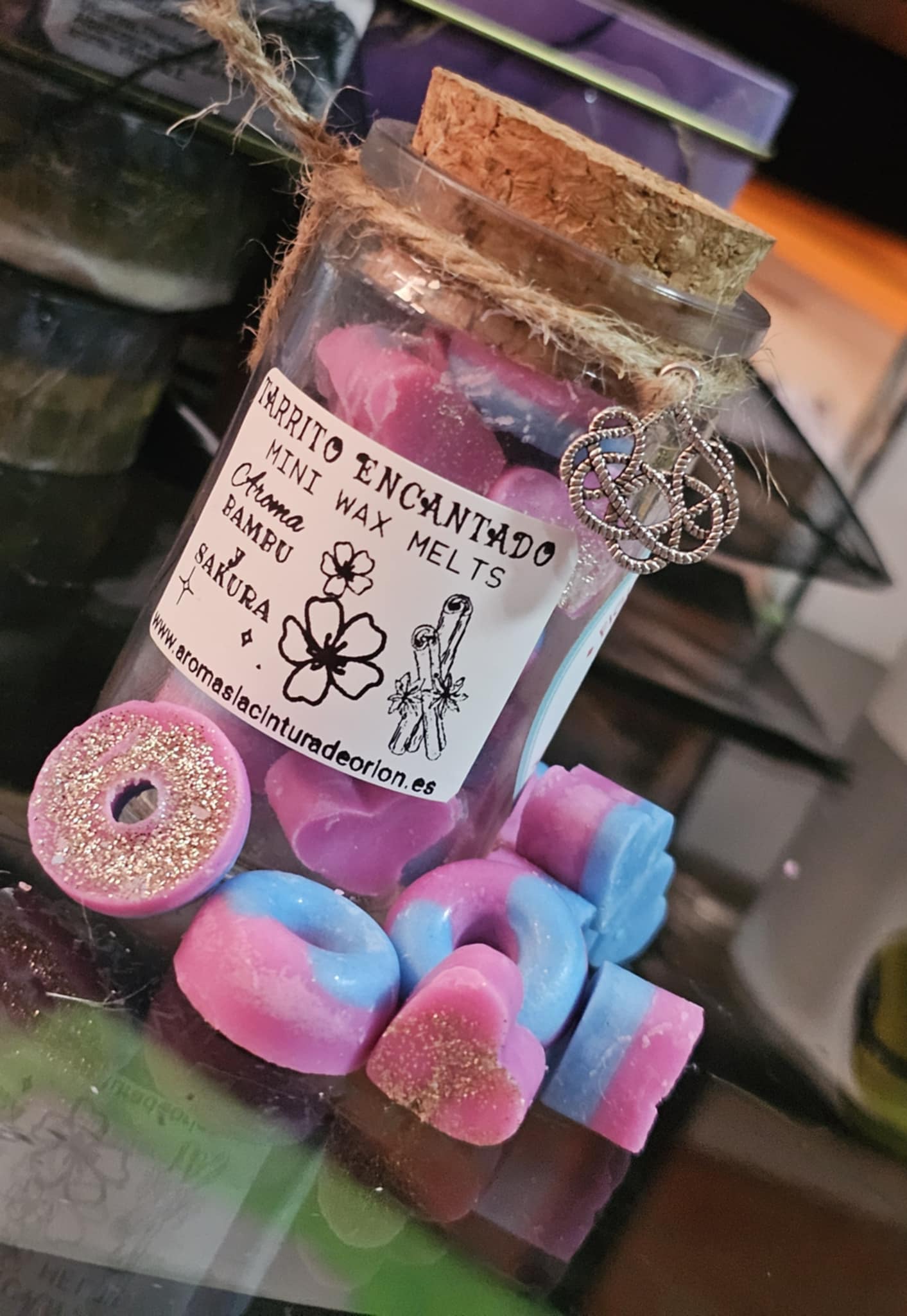 TARRITO ENCANTADO BAMBU Y FLOR DE SAKURA