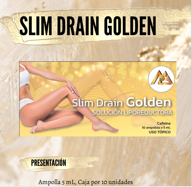 Slim Drain Golden