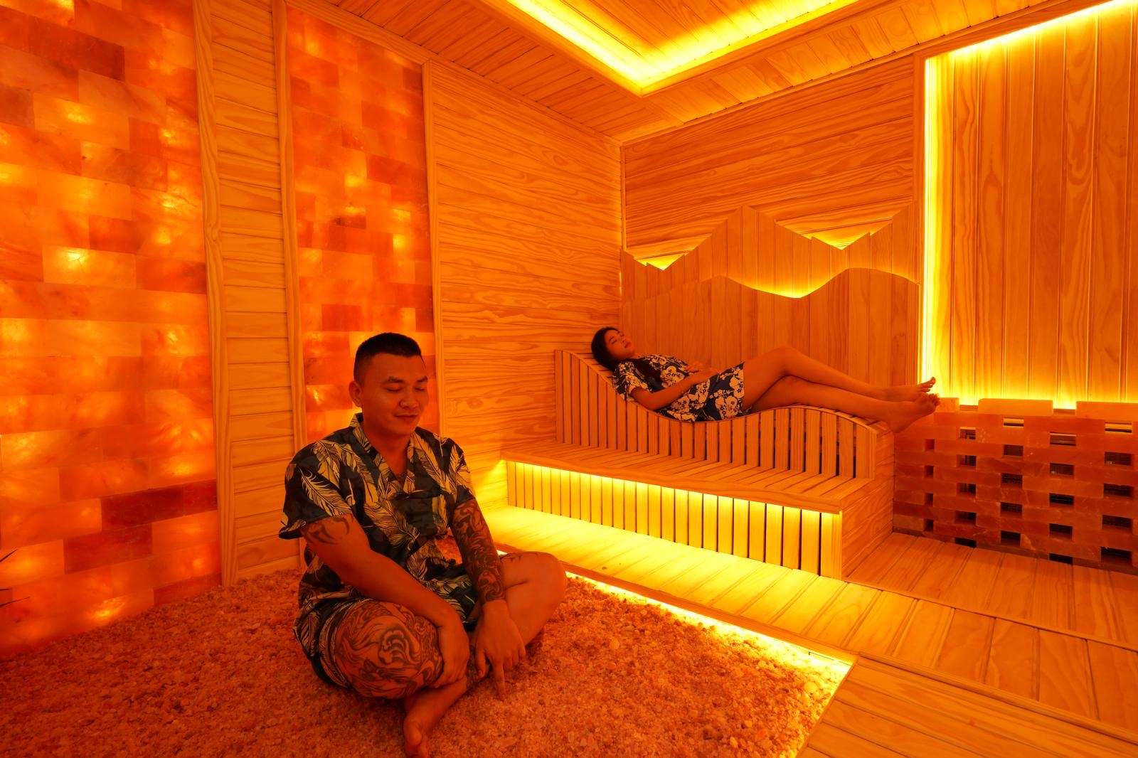 Combo: Himalayan Sauna + Steam + Cold Room