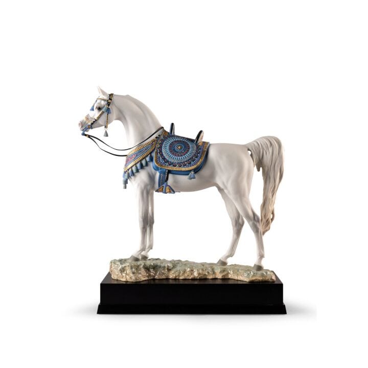 Lladro Arabian Pure Breed Horse 