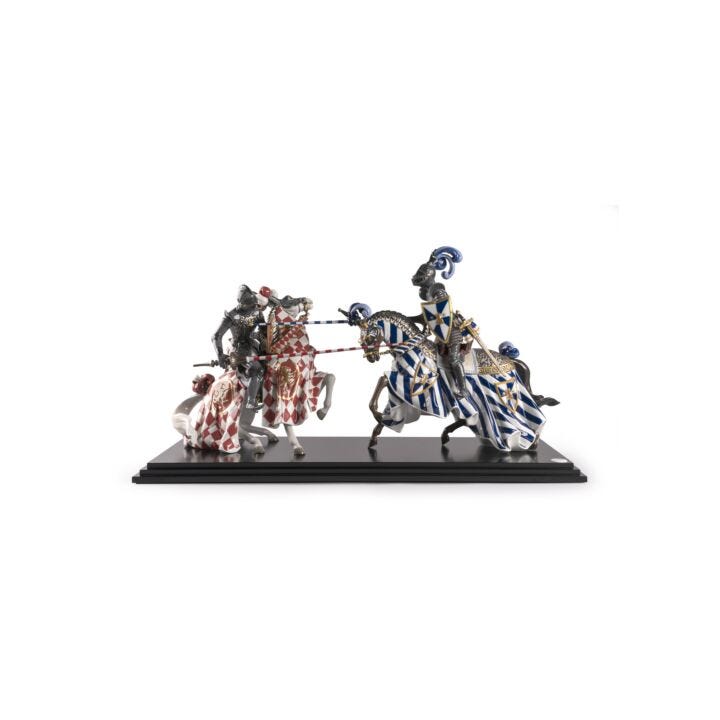 Lladro Medieval Tournament Sculpture