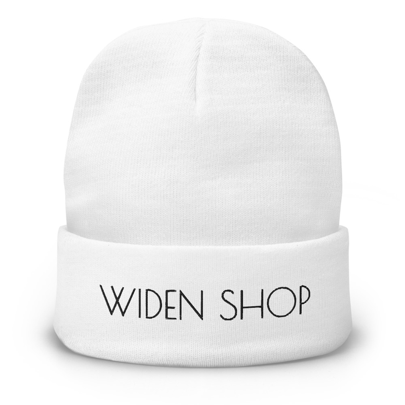 Embroidered Beanie Widen Shop