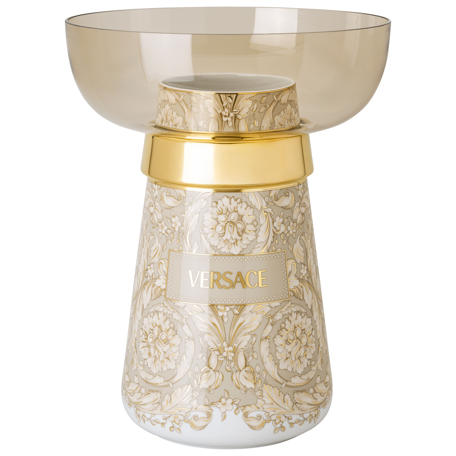 Verace Barocco Beige Vase 38 cm