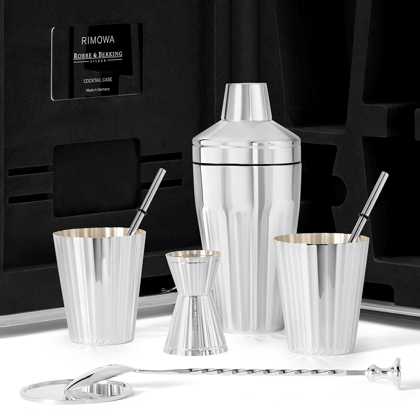 RIMOWA x Robbe & Berking Cocktail Case