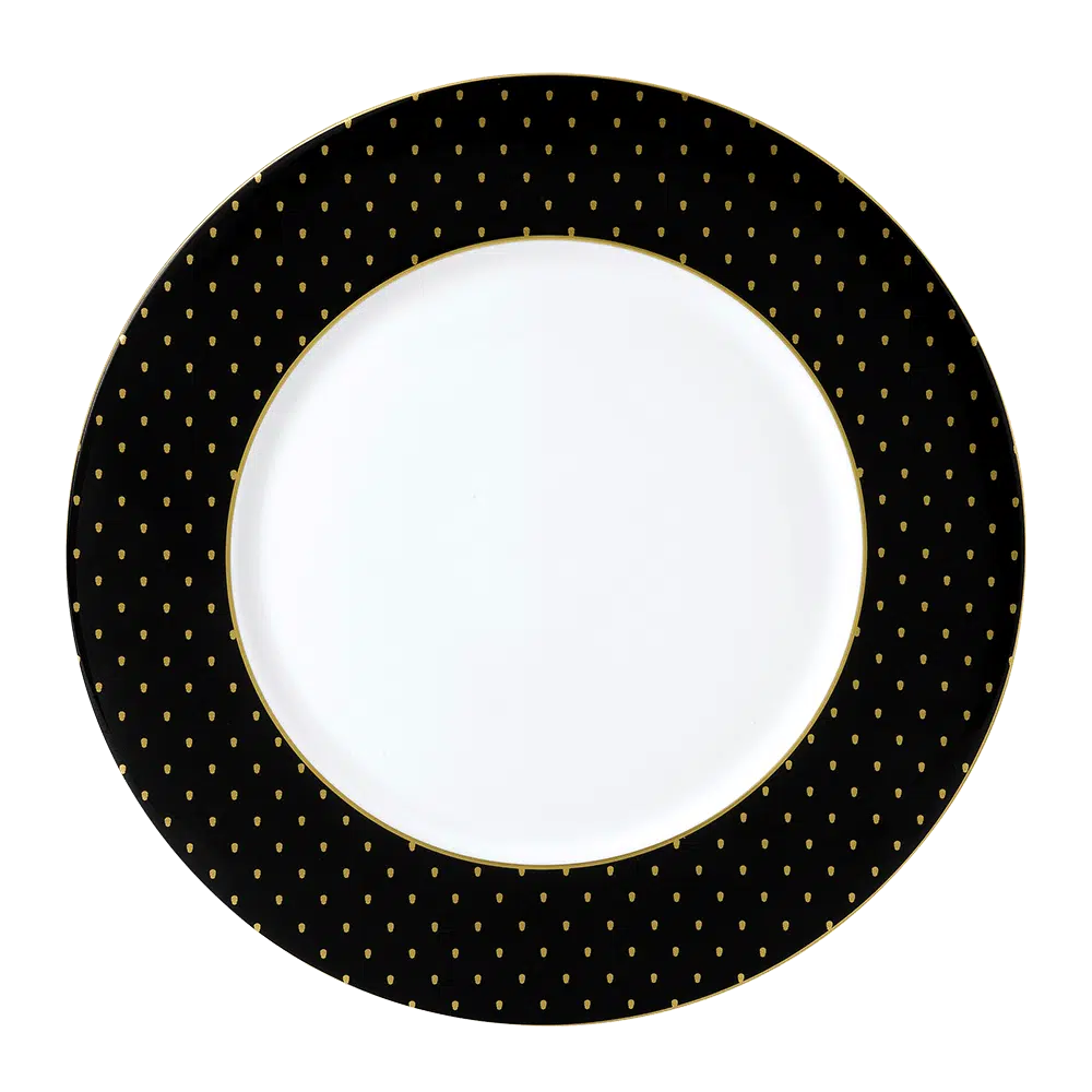 Royal Crown Derby W1 Black Collection Charger Plate 34cm