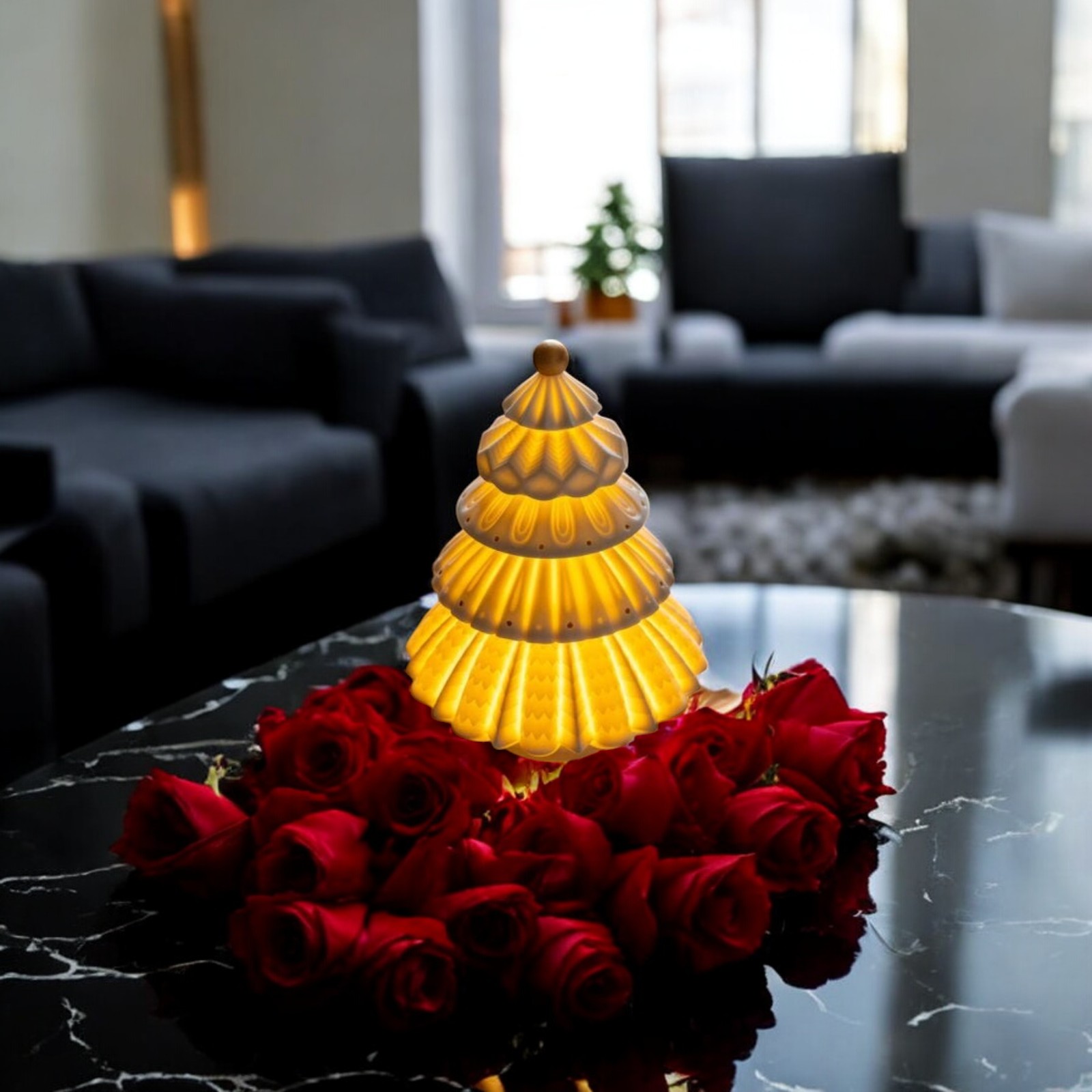 Lladro Christmas Tree Lamp - LED Design 01024228