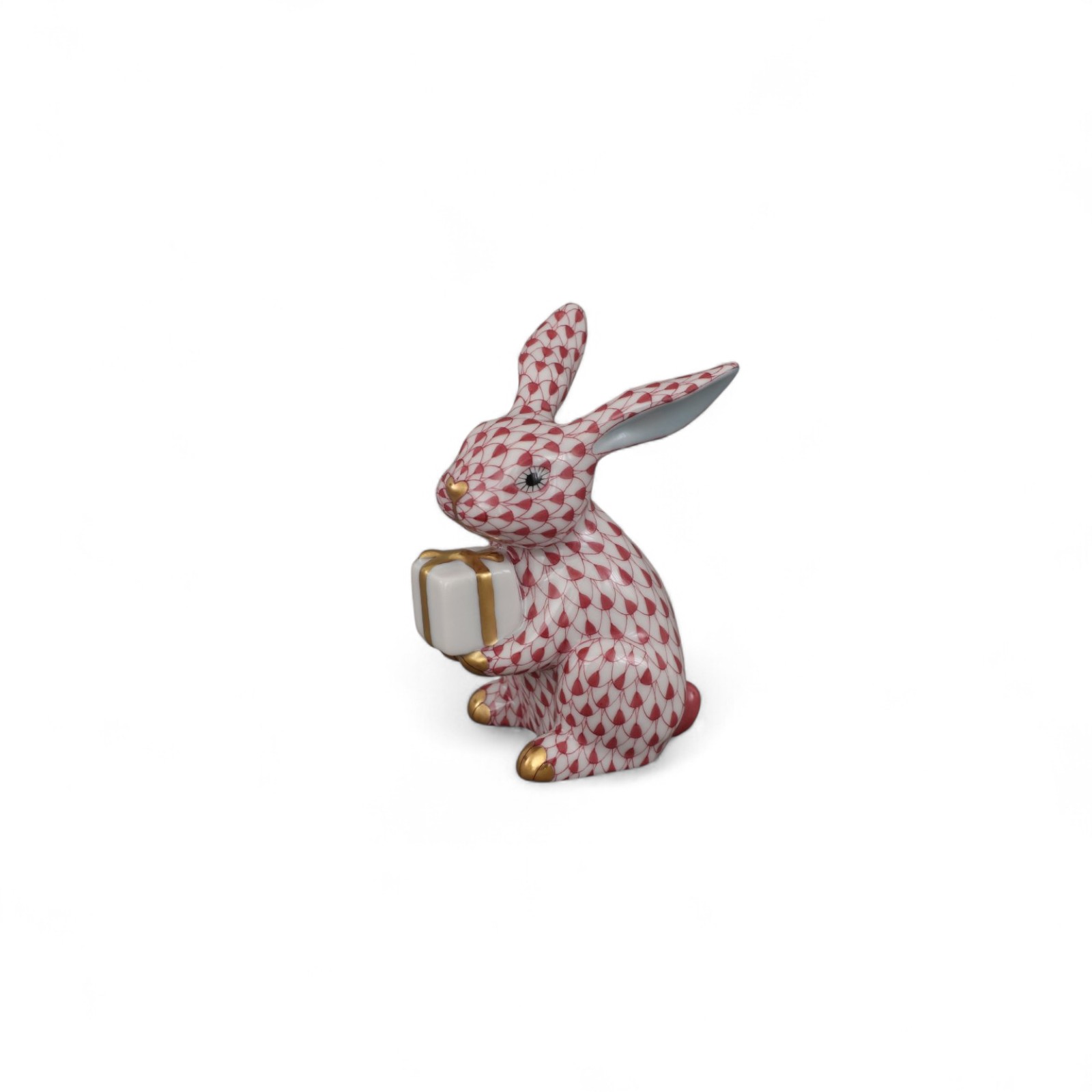 Herend Celebration Bunny Figurine SKU: 16091000-VHP2