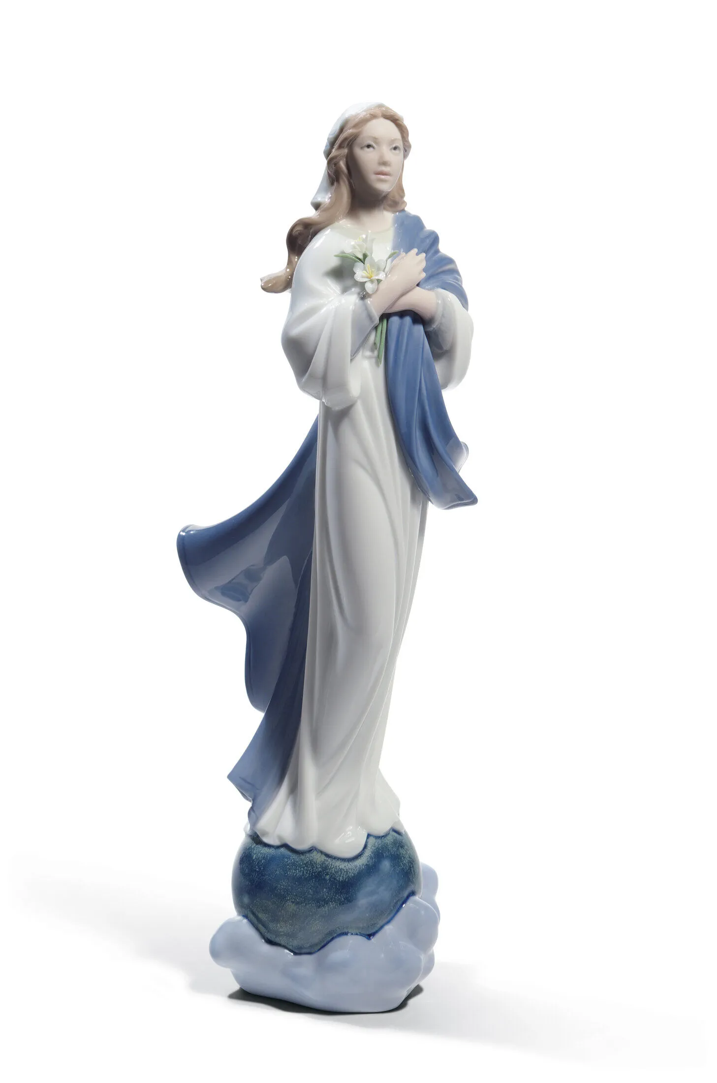 Lladro Blessed Virgin Mary Figurine SKU: 01008642
