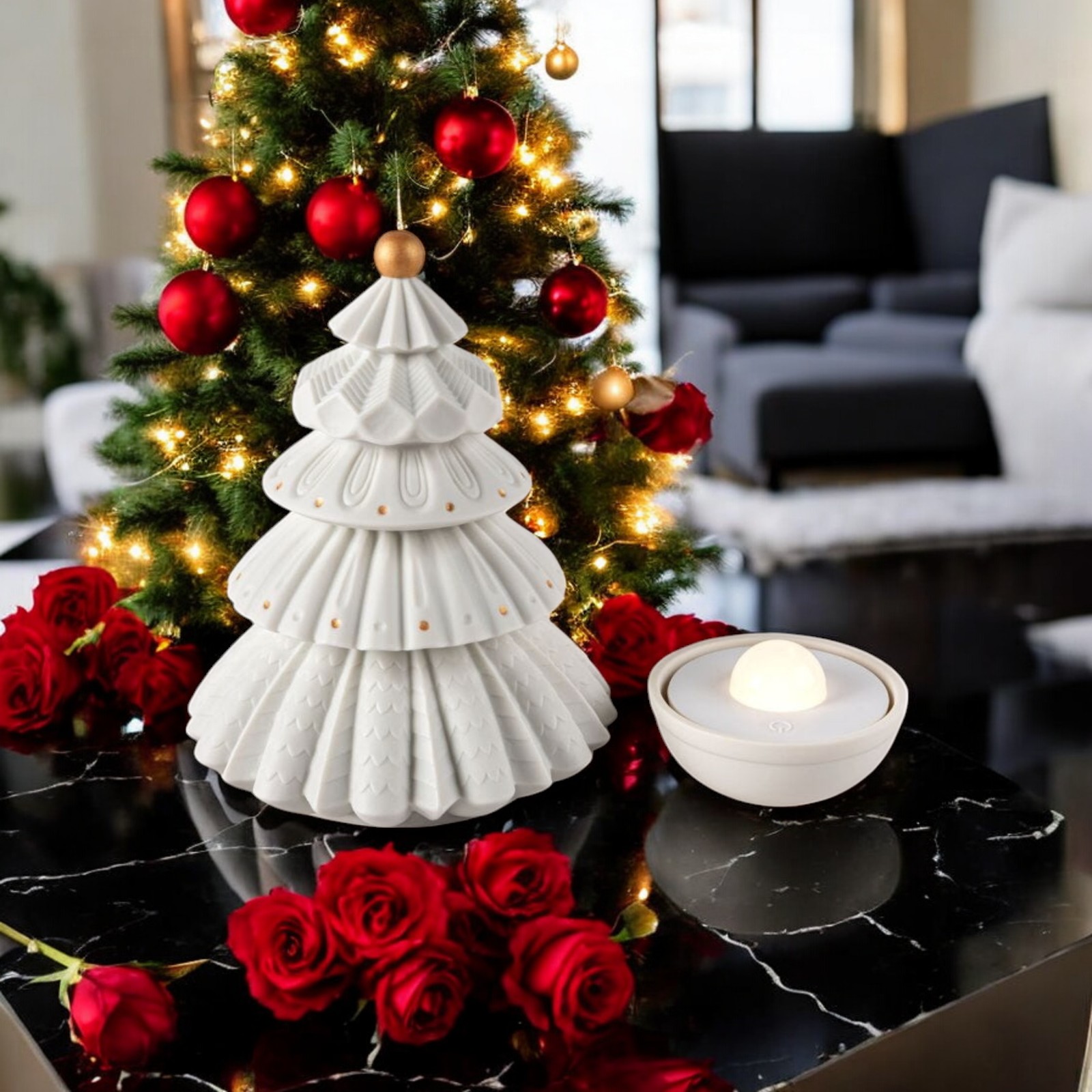 Lladro Christmas Tree Lamp - LED Design 01024228