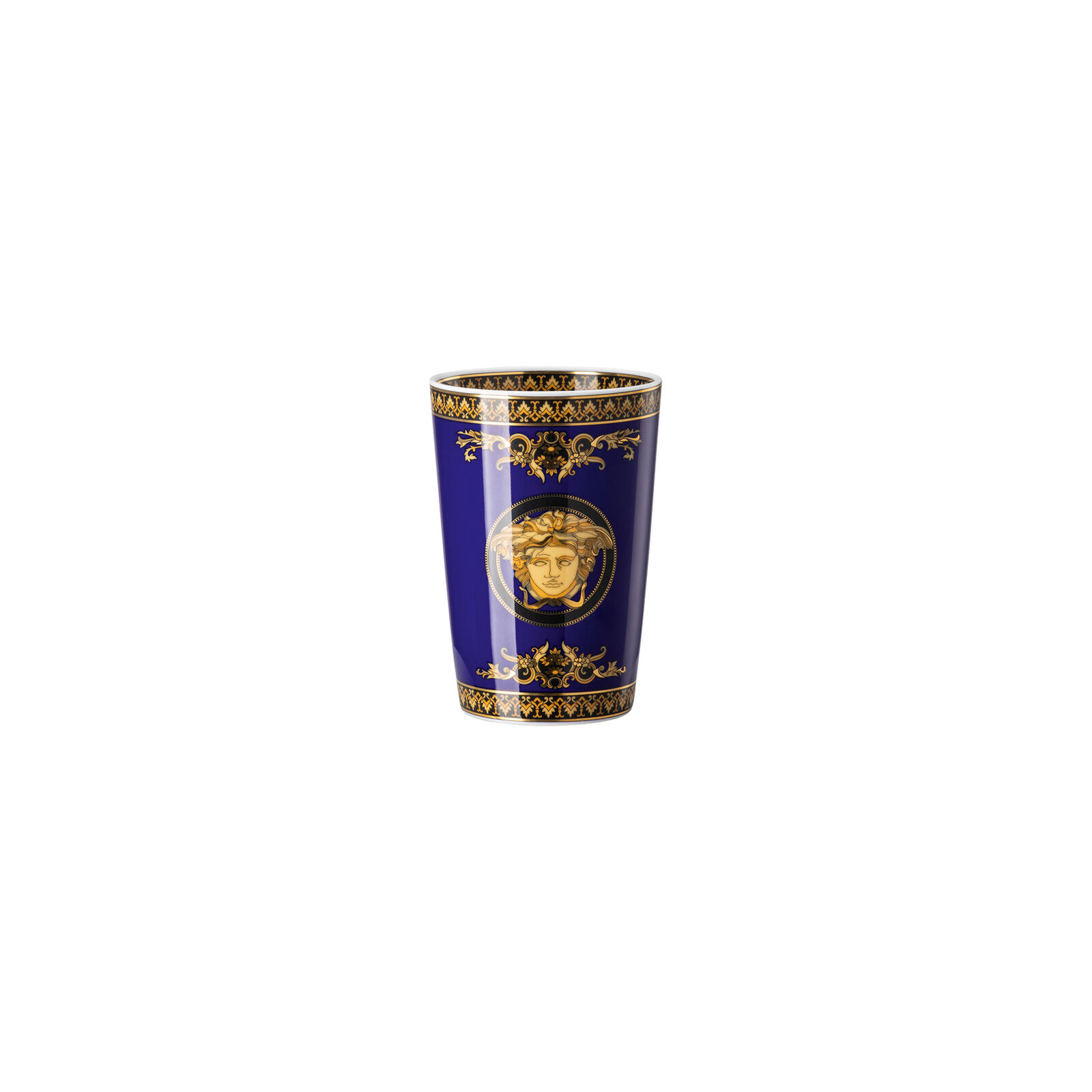 Versace Medusa Blue Table Light with Scented Wax