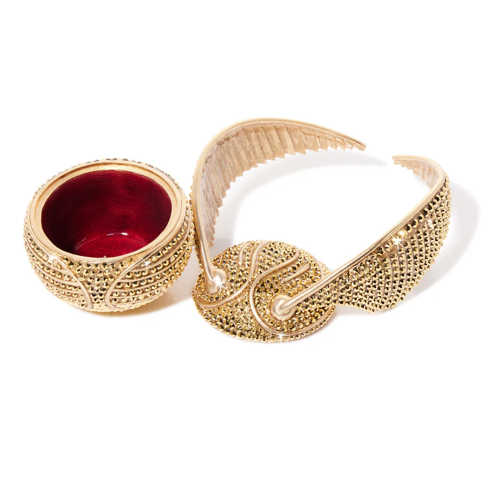 Jay Strongwater Golden Snitch Box