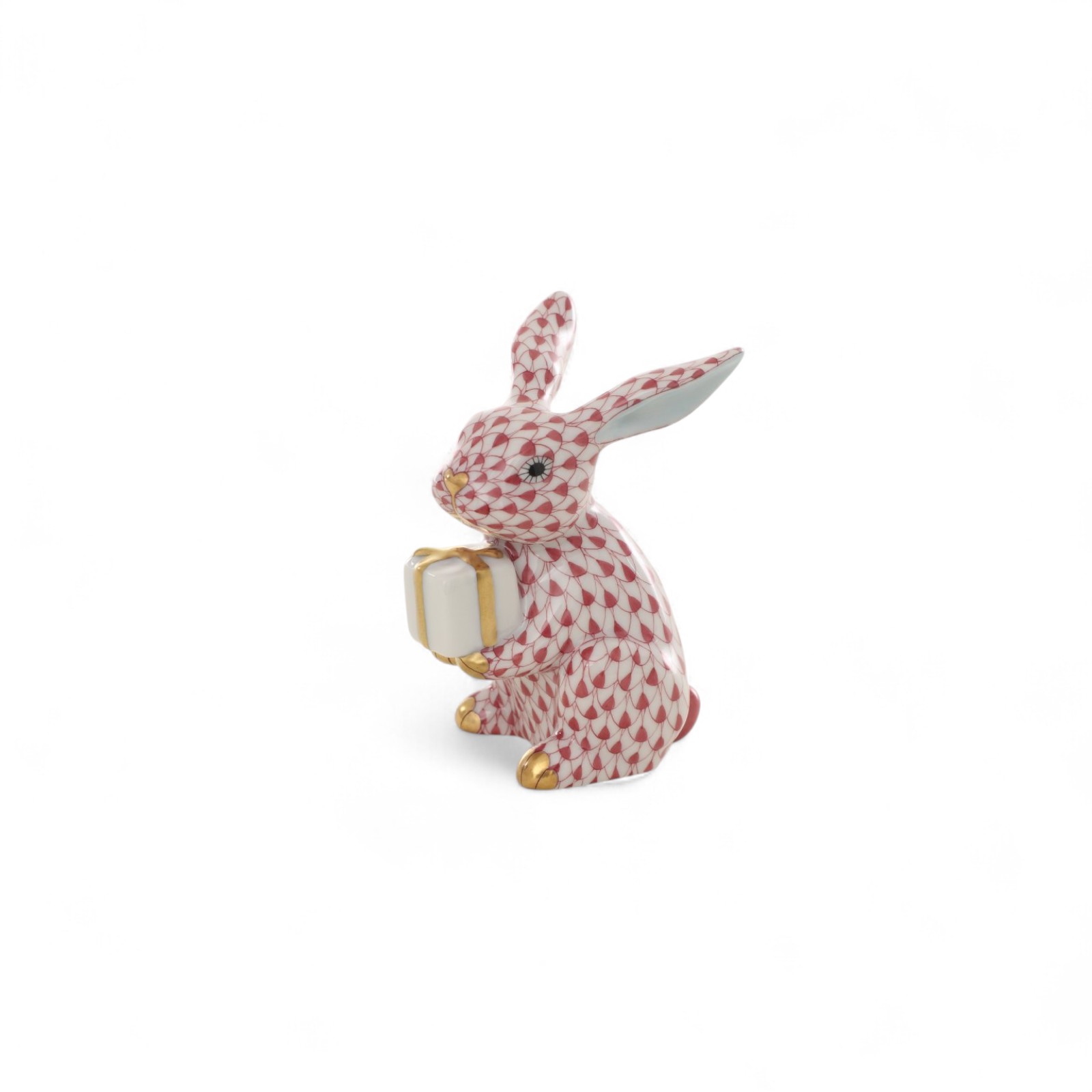 Herend Celebration Bunny Figurine SKU: 16091000-VHP2
