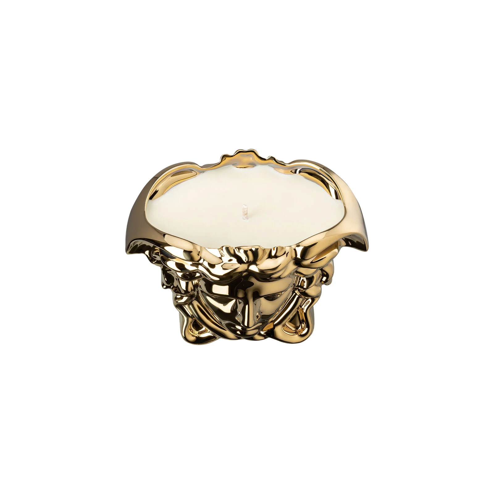 Versace Medusa Grande Gold Table Light with Scented Wax