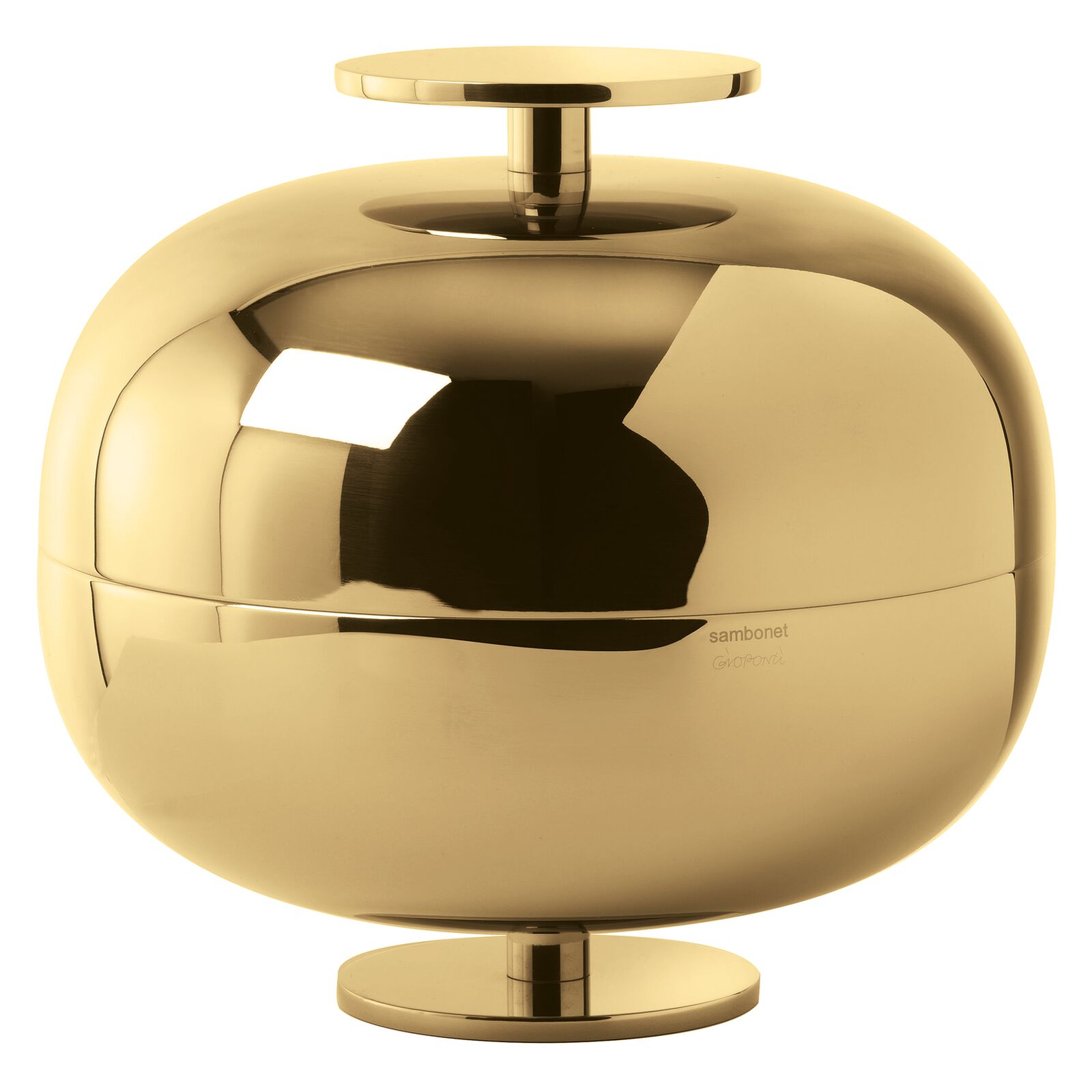 Sambonet Gio Ponti Centerpiece Round Ø 24 cm h 22 cm 