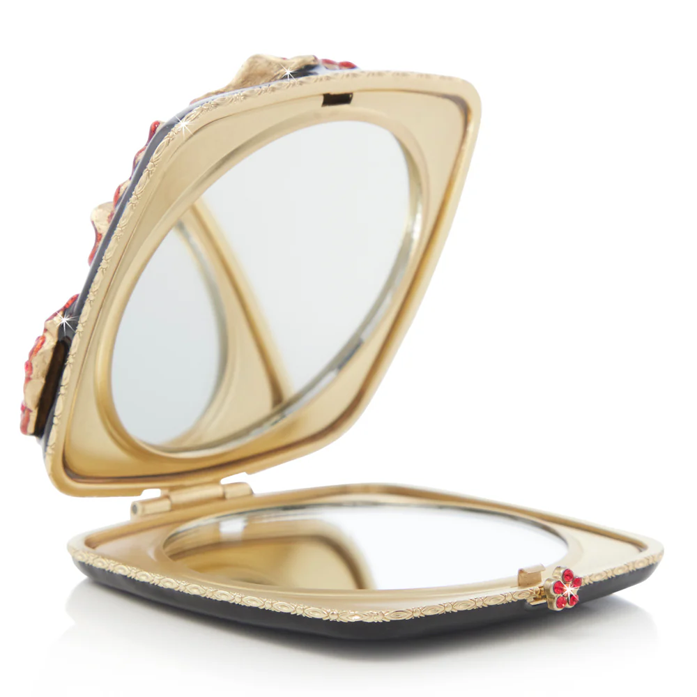 Jay Strongwater Freya Poppy Compact