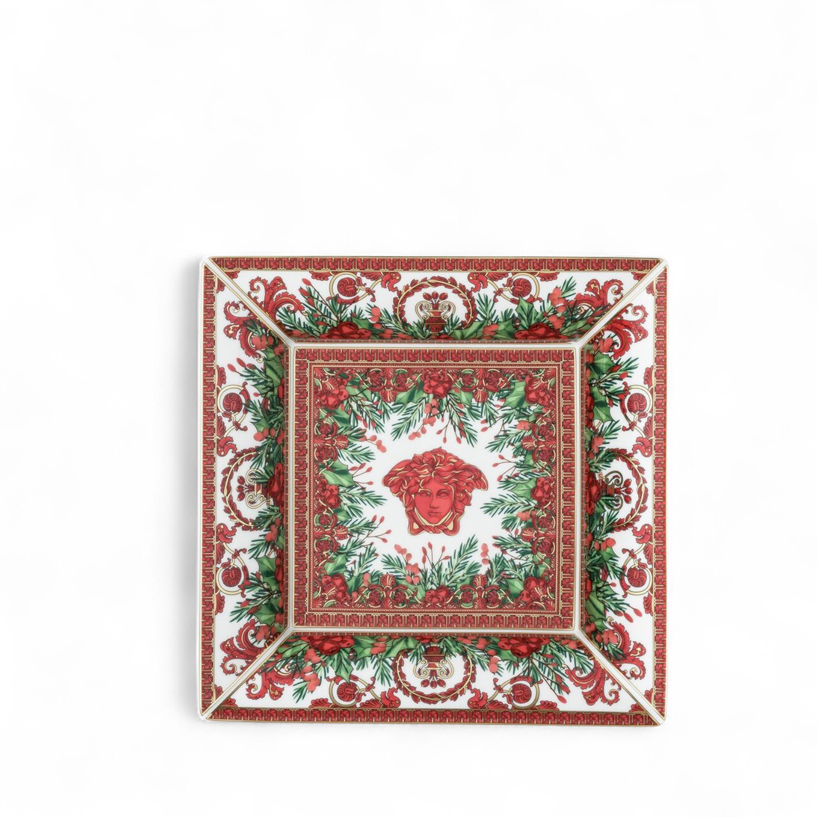 Versace I Love Baroque Holiday – Set of 8 Square Dishes (18 cm)  ​SKU: 14240-409960-25818