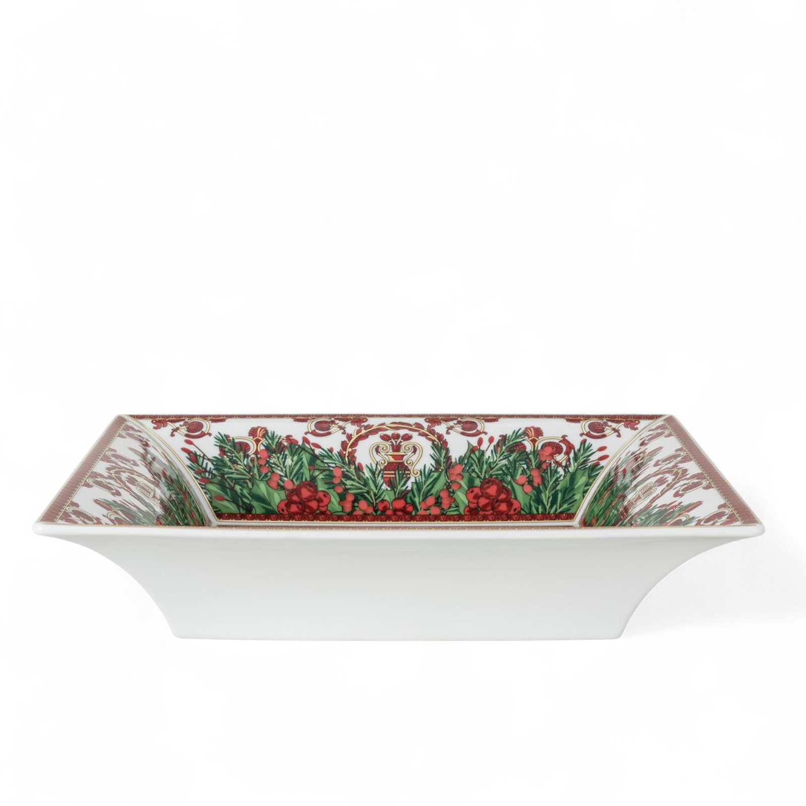 Versace I Love Baroque Holiday – Set of 8 Large Square Dishes (28 cm) SKU: 14240-409960-25828