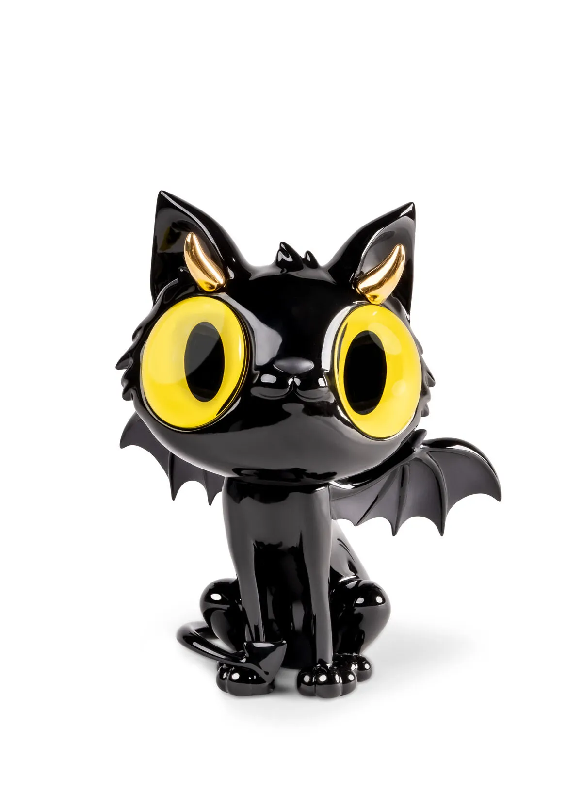 Lladró Little Devil Cat Limited Edition Porcelain Sculpture 01050027