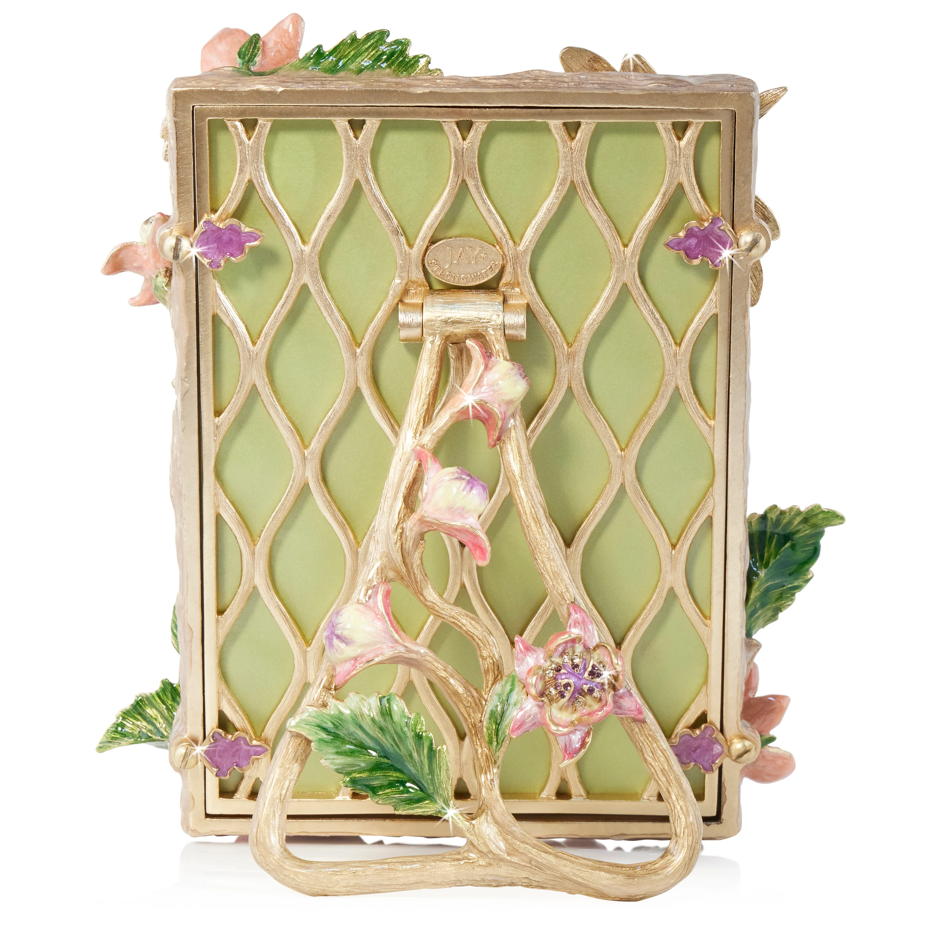 Jay Strongwater Danika 5” x 7” Dahlia Frame