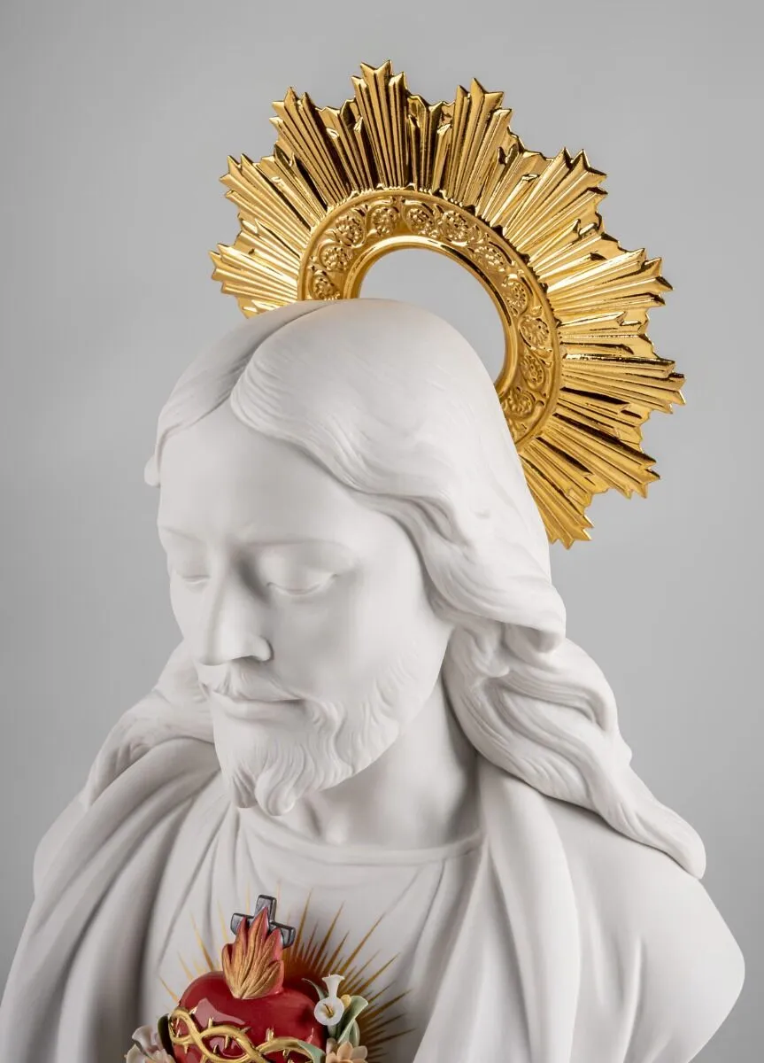 Lladró Sacred Heart of Jesus Sculpture – SKU 01009711