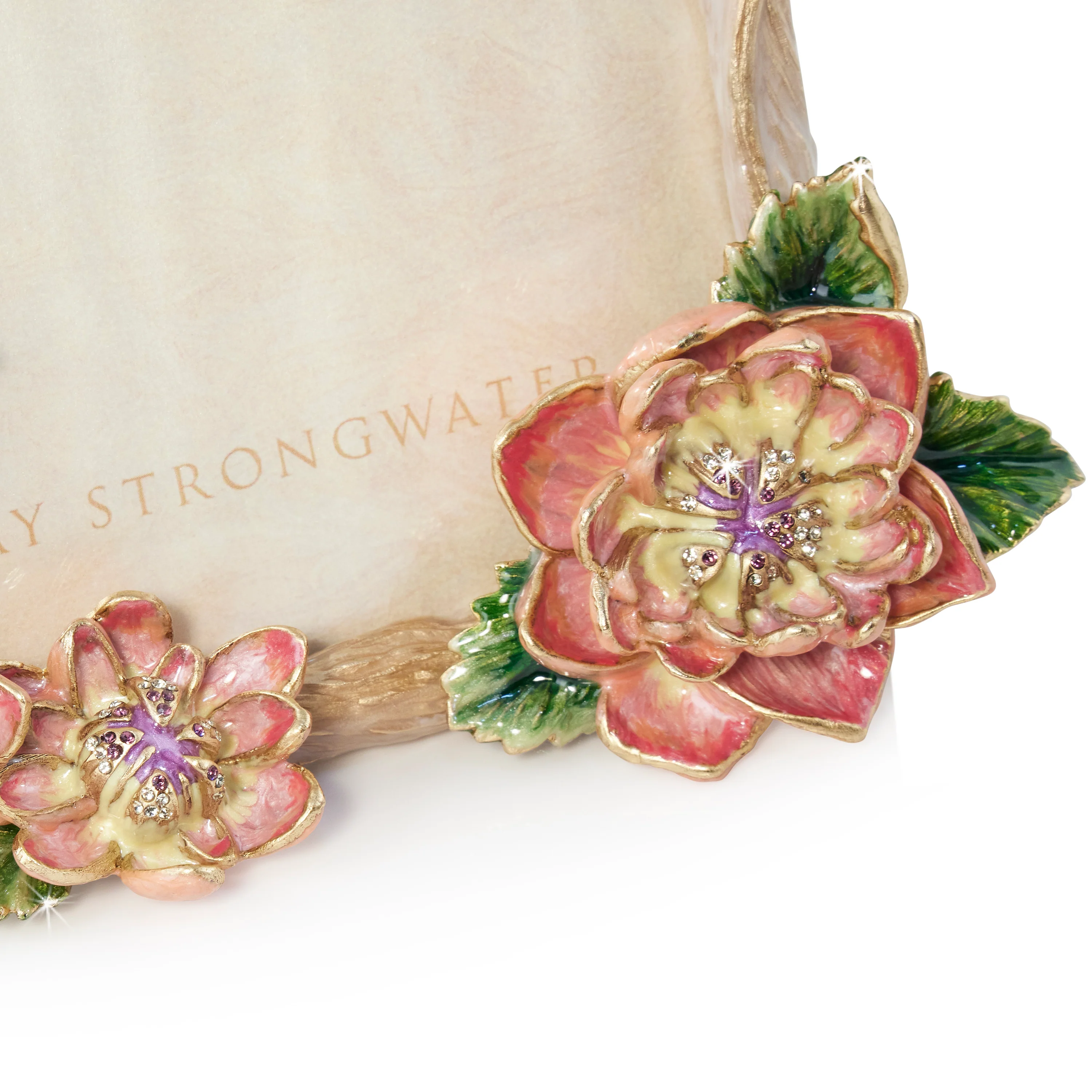 Jay Strongwater Danika 5” x 7” Dahlia Frame