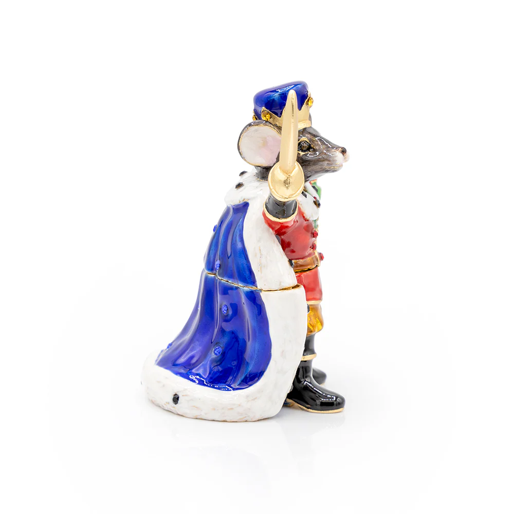 Jay Strongwater Mouse King 2025 Annual Holiday Mini Box – Nutcracker Suite Collection SKU: SDH7463-250