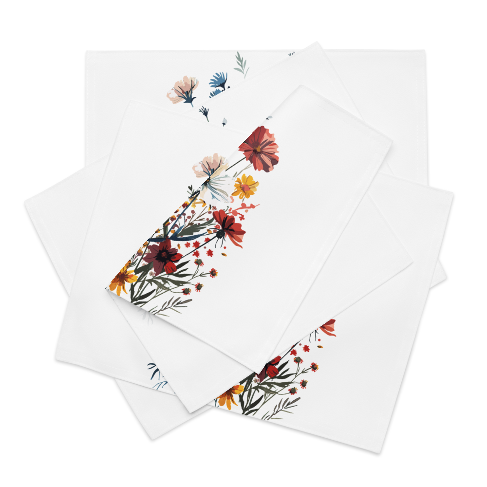 Placemat Set Flowers