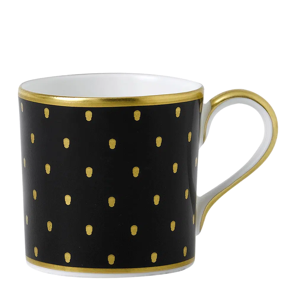 Royal Crown Derby W1 Black Collection Coffee Cup 85ml