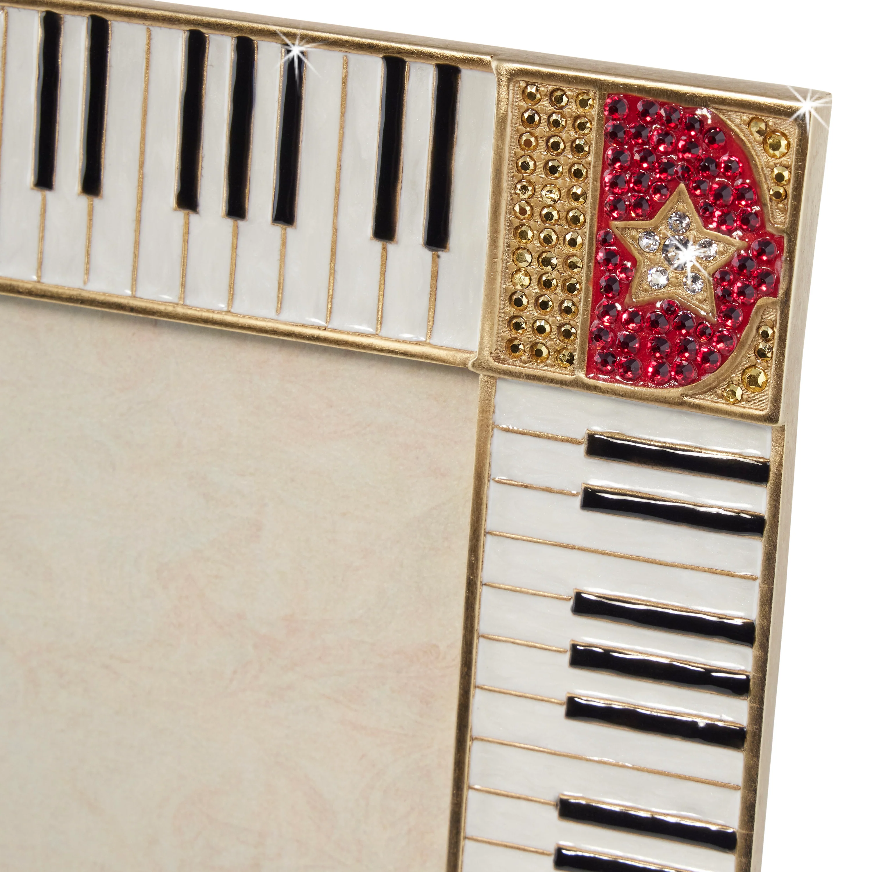 Jay Strongwater 5” x 7” Elton John Piano Key Frame 