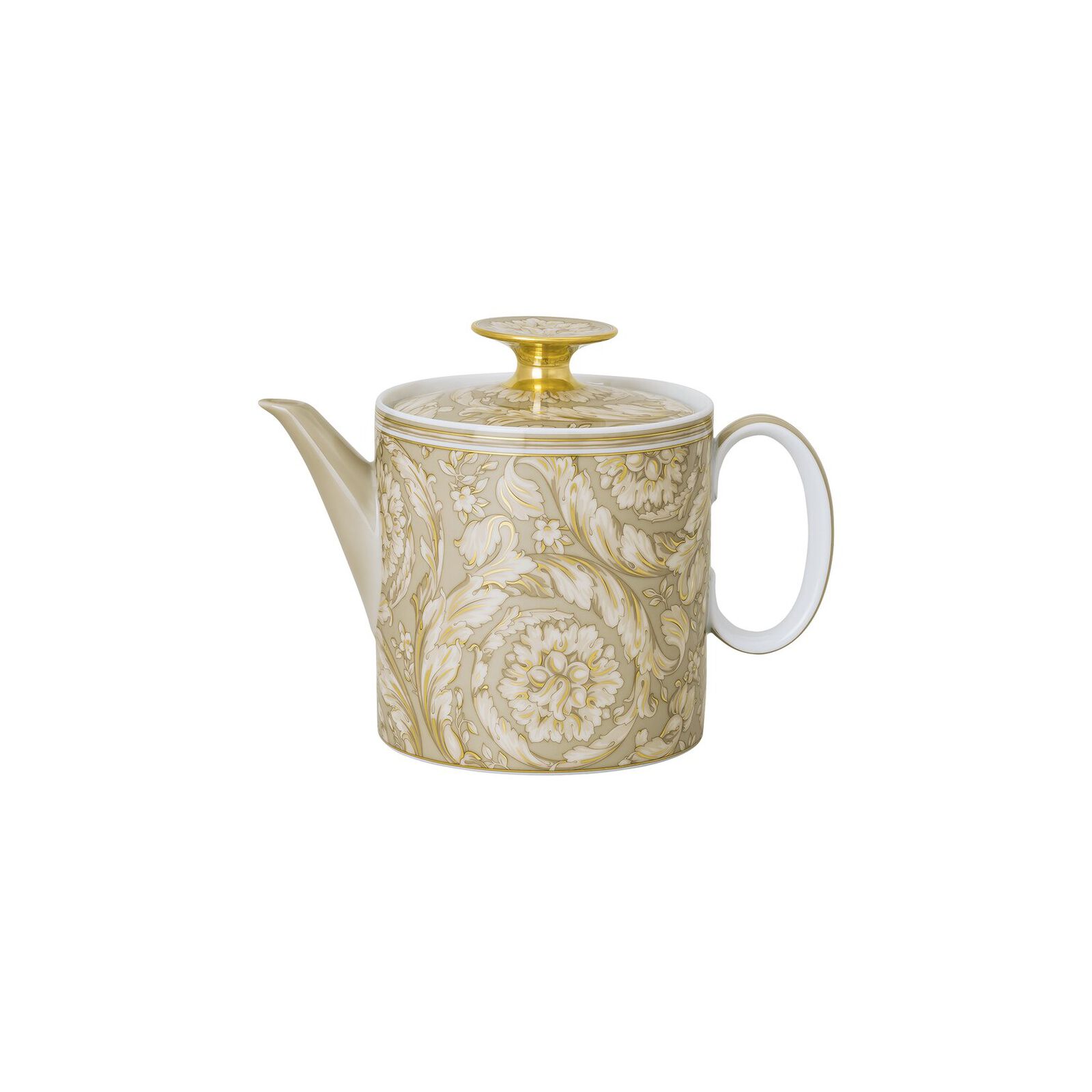 Verace  Barocco Beige Teapot 3
