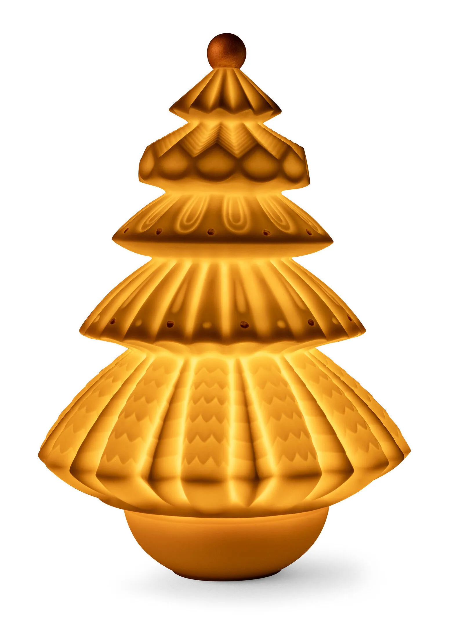 Lladro Christmas Tree Lamp 01024228