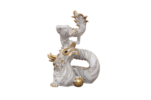 Herend Ascending Dragon Openwork