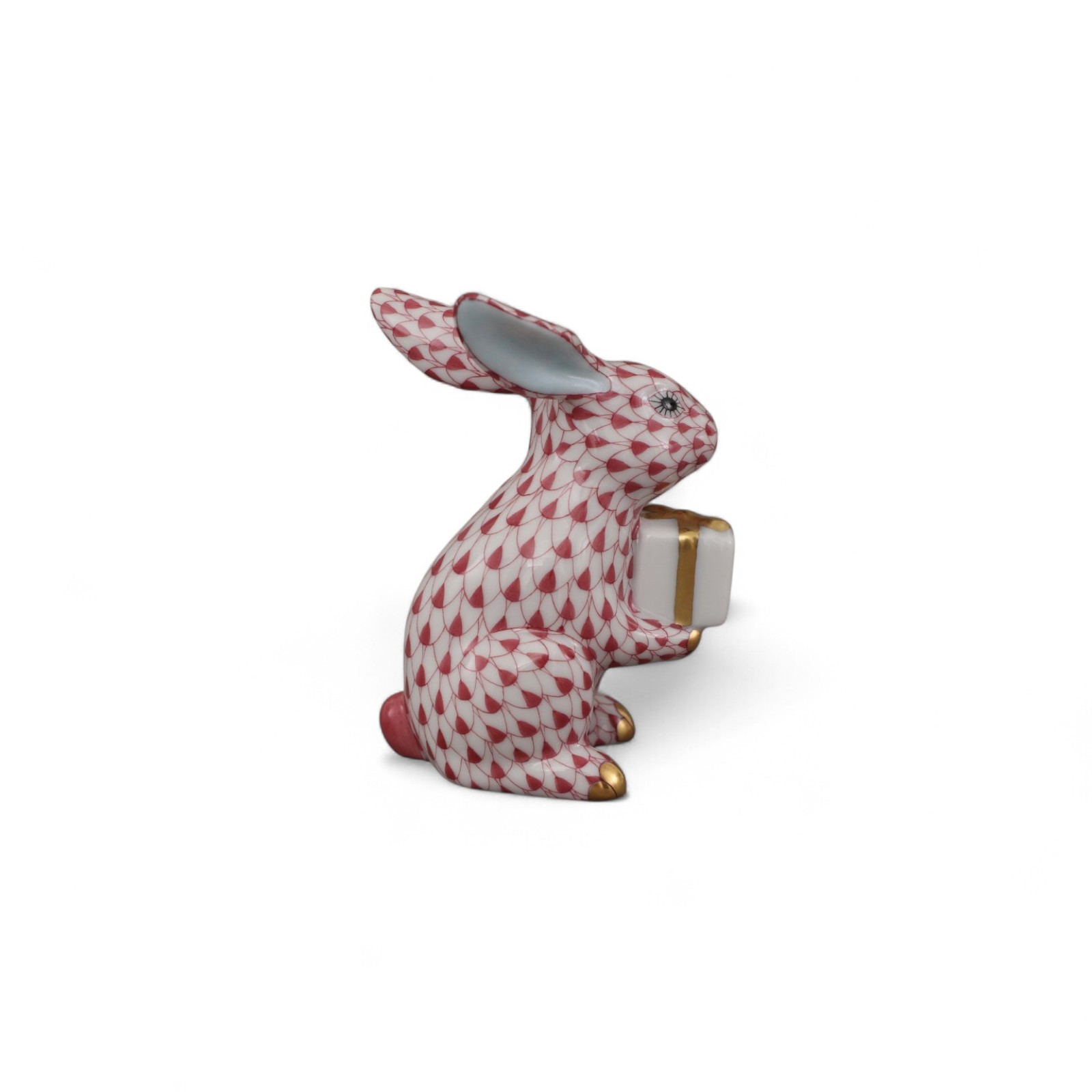 Herend Celebration Bunny Figurine SKU: 16091000-VHP2