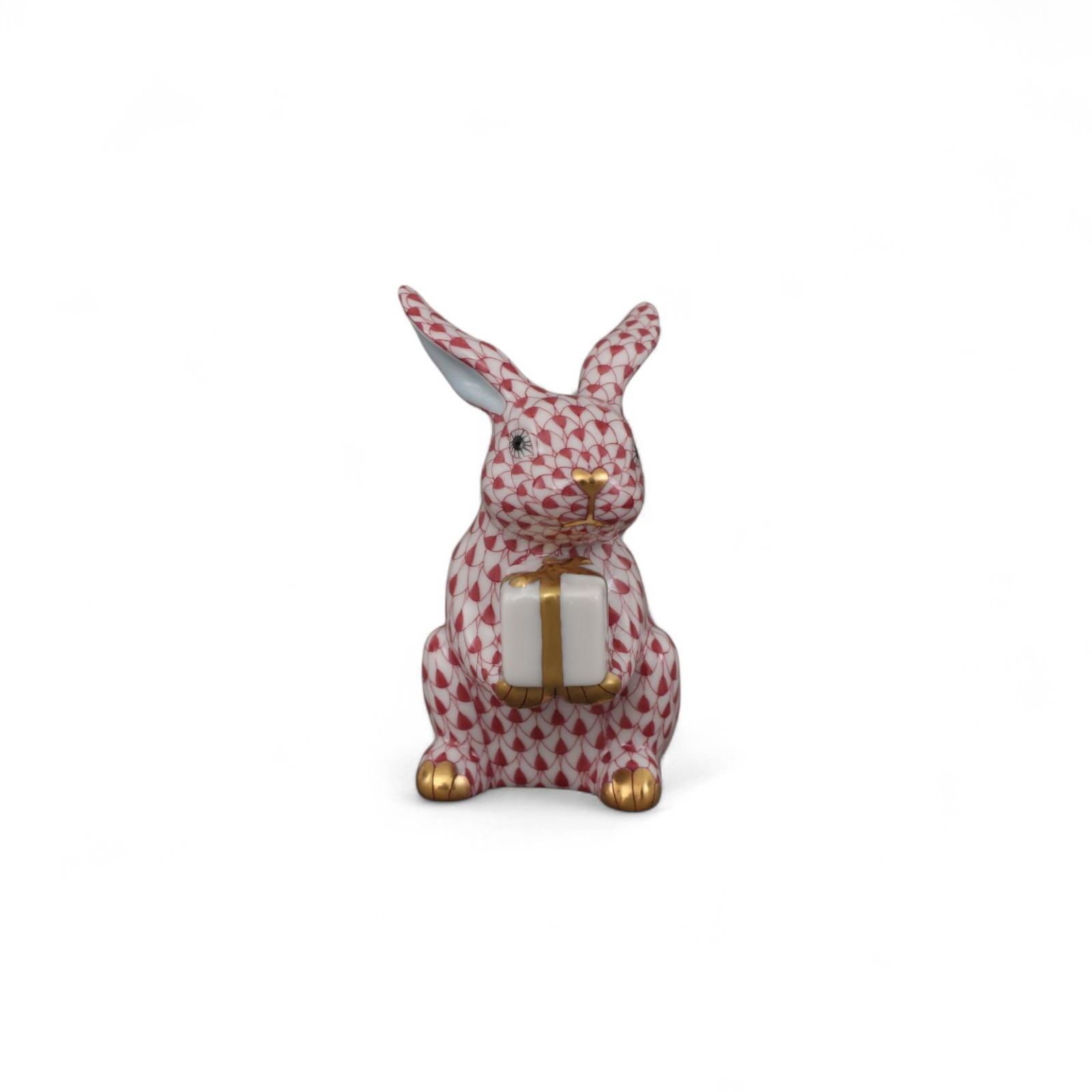 Herend Celebration Bunny Figurine SKU: 16091000-VHP2