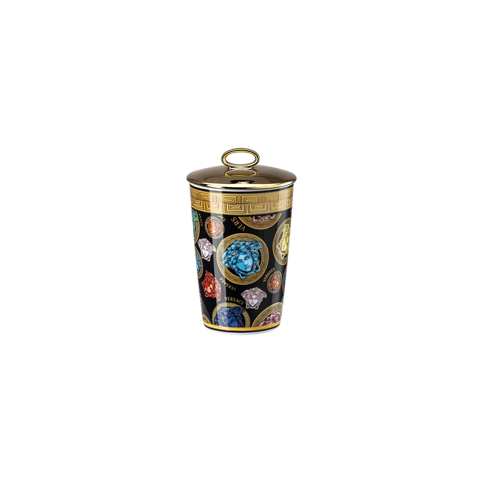 Versace Medusa Amplified Table Light with Scented Wax