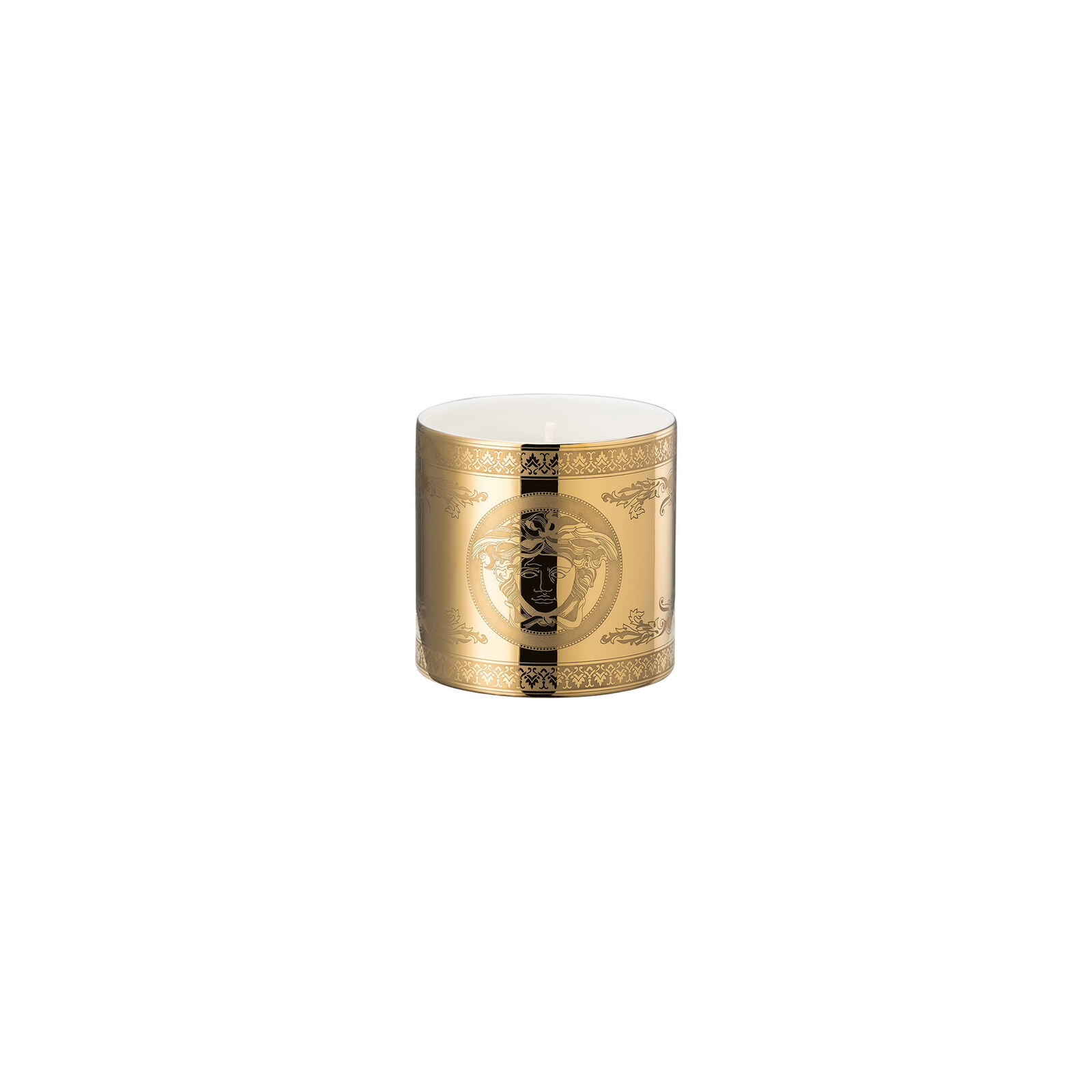 Versace Golden Medusa Table Light with Scented Wax