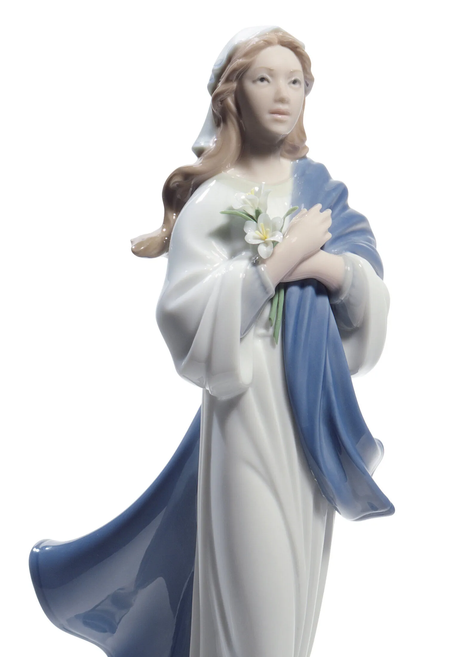 Lladro Blessed Virgin Mary Figurine  SKU: 01008642