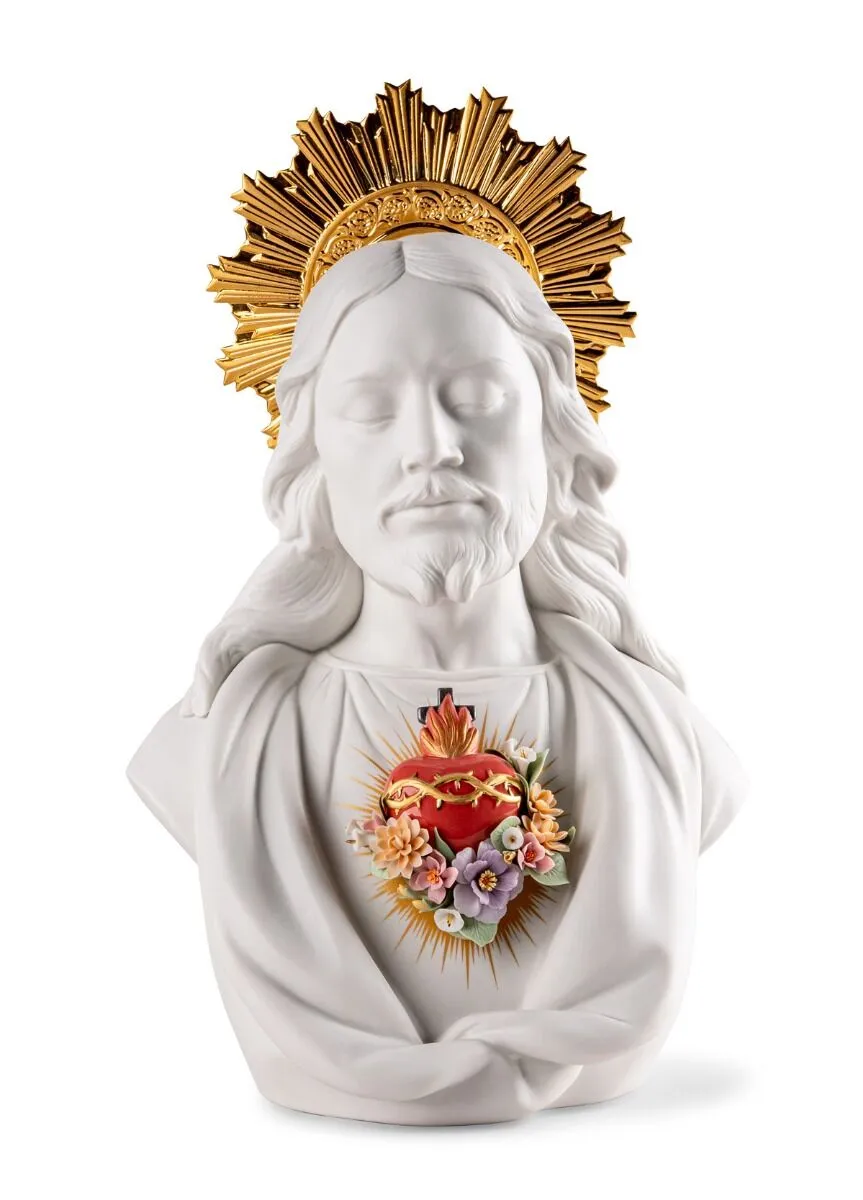 Lladró Sacred Heart of Jesus Sculpture – SKU 01009711