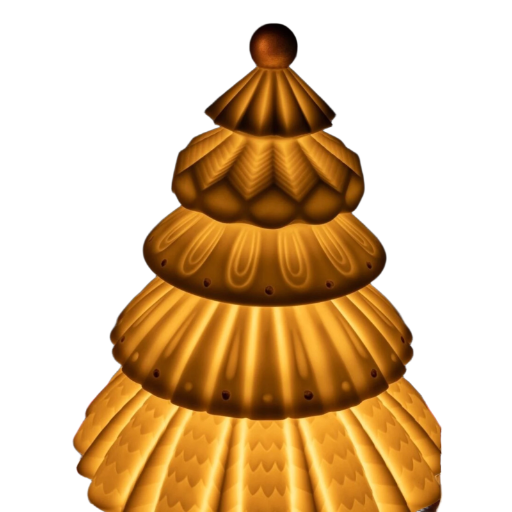 Lladro Christmas Tree Lamp 01024228