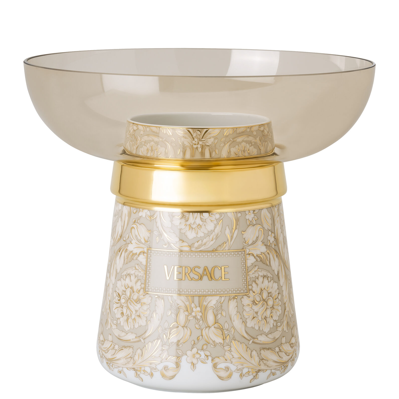 Verace Barocco Beige Vase 22 cm