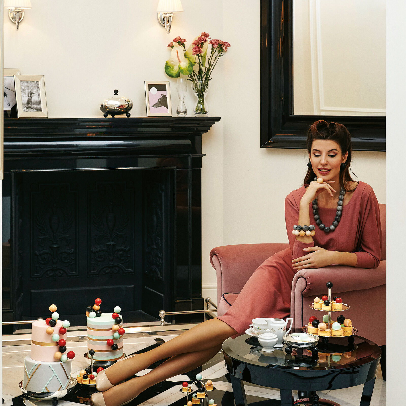 Sambonet Penelope Pastry Stand 2 Tiers