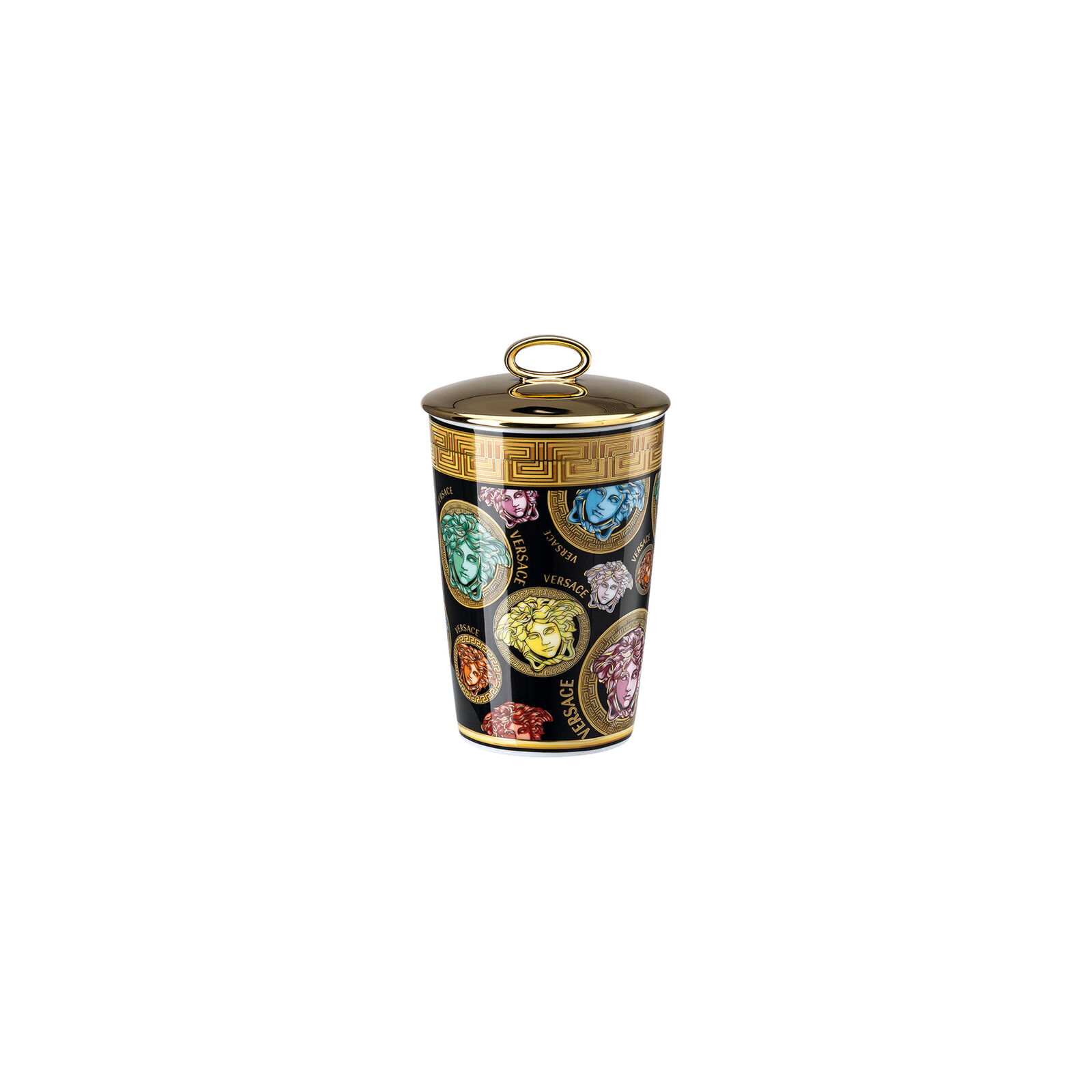 Versace Medusa Amplified Table Light with Scented Wax