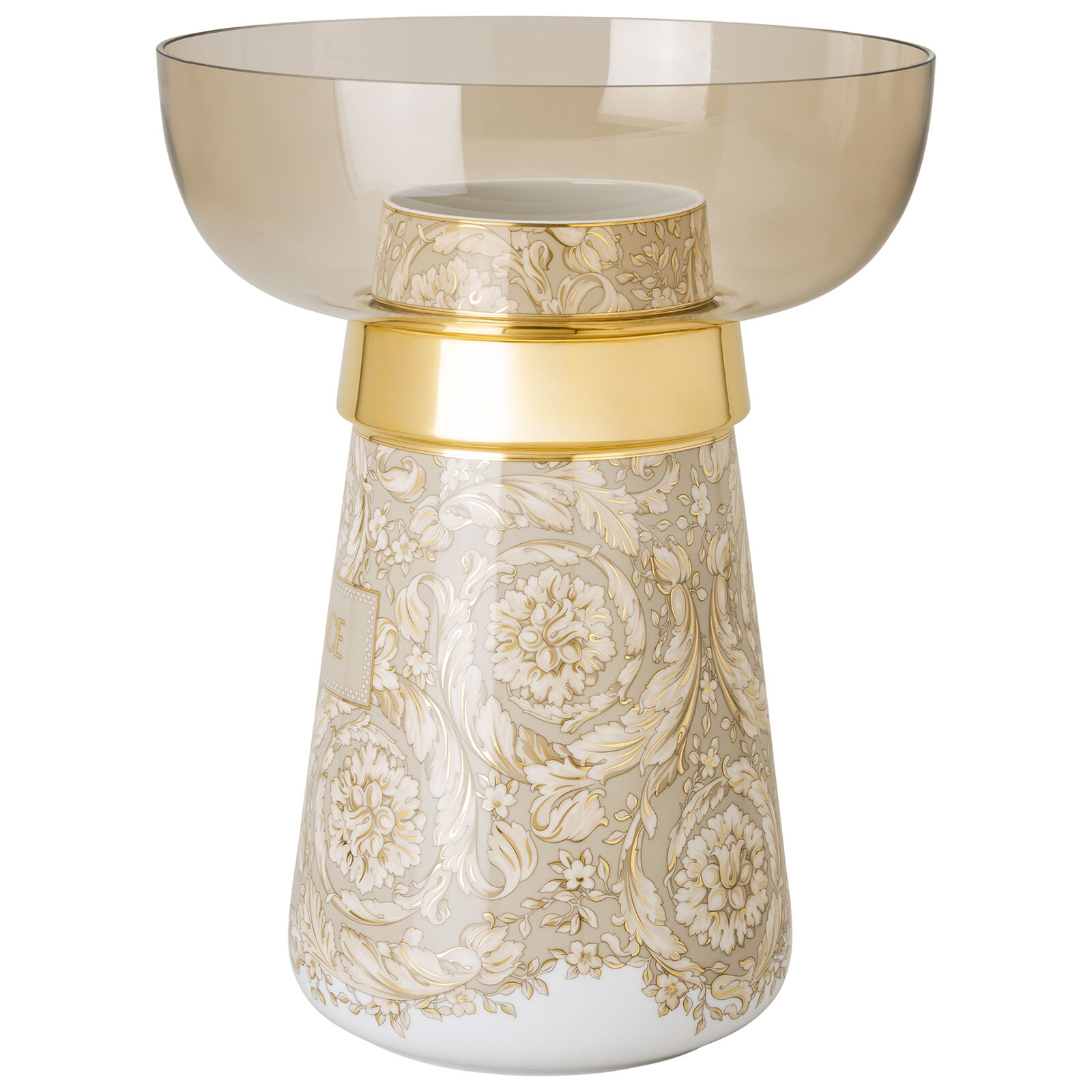 Verace Barocco Beige Vase 38 cm