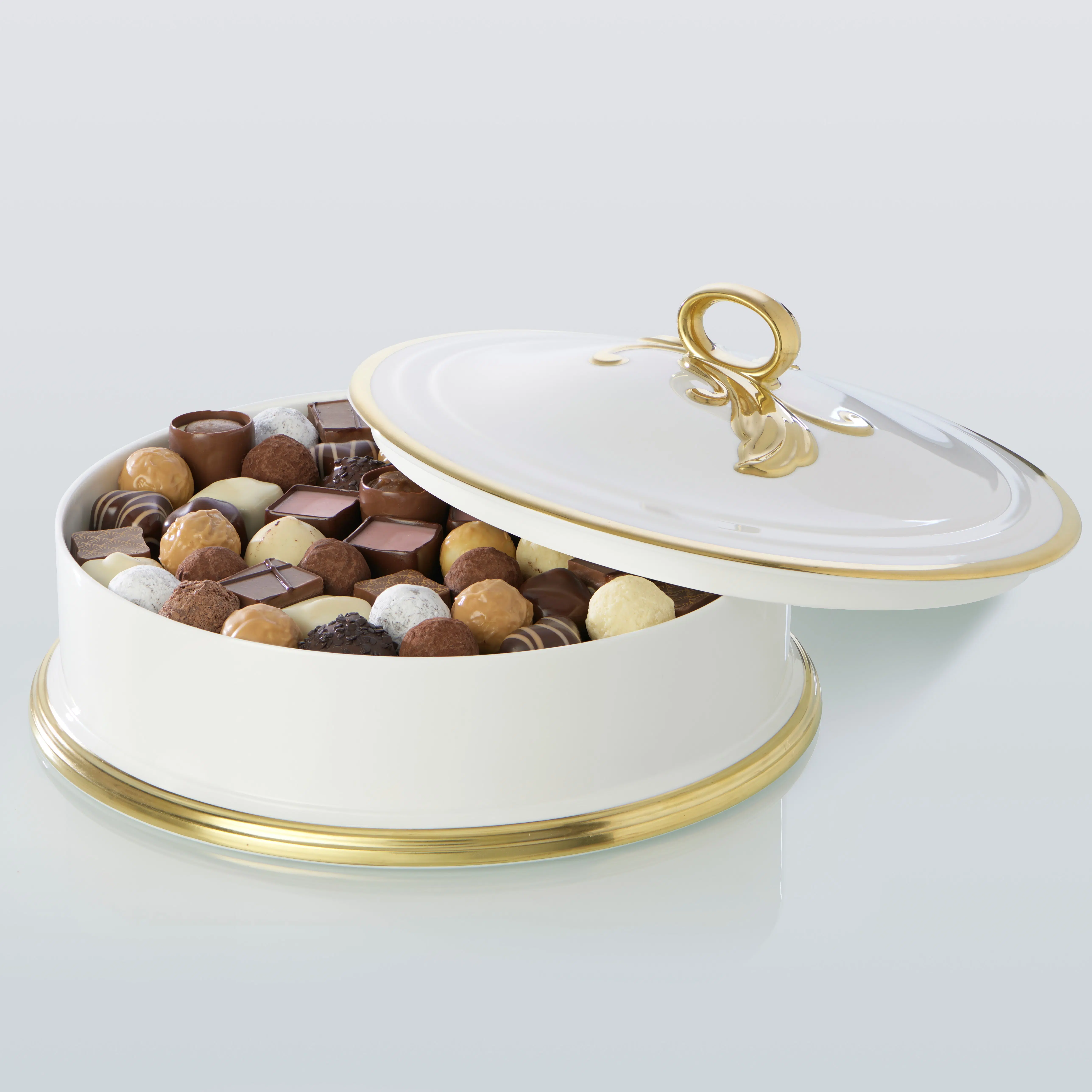 Royal Crown Derby Accentuate Chocolate Box