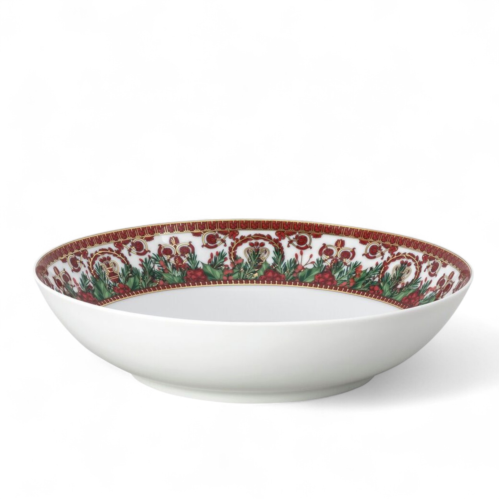 Versace Love Baroque Holiday Deep Plate – Set of 8 (8.46")  ​SKU: 19335-409960-10322