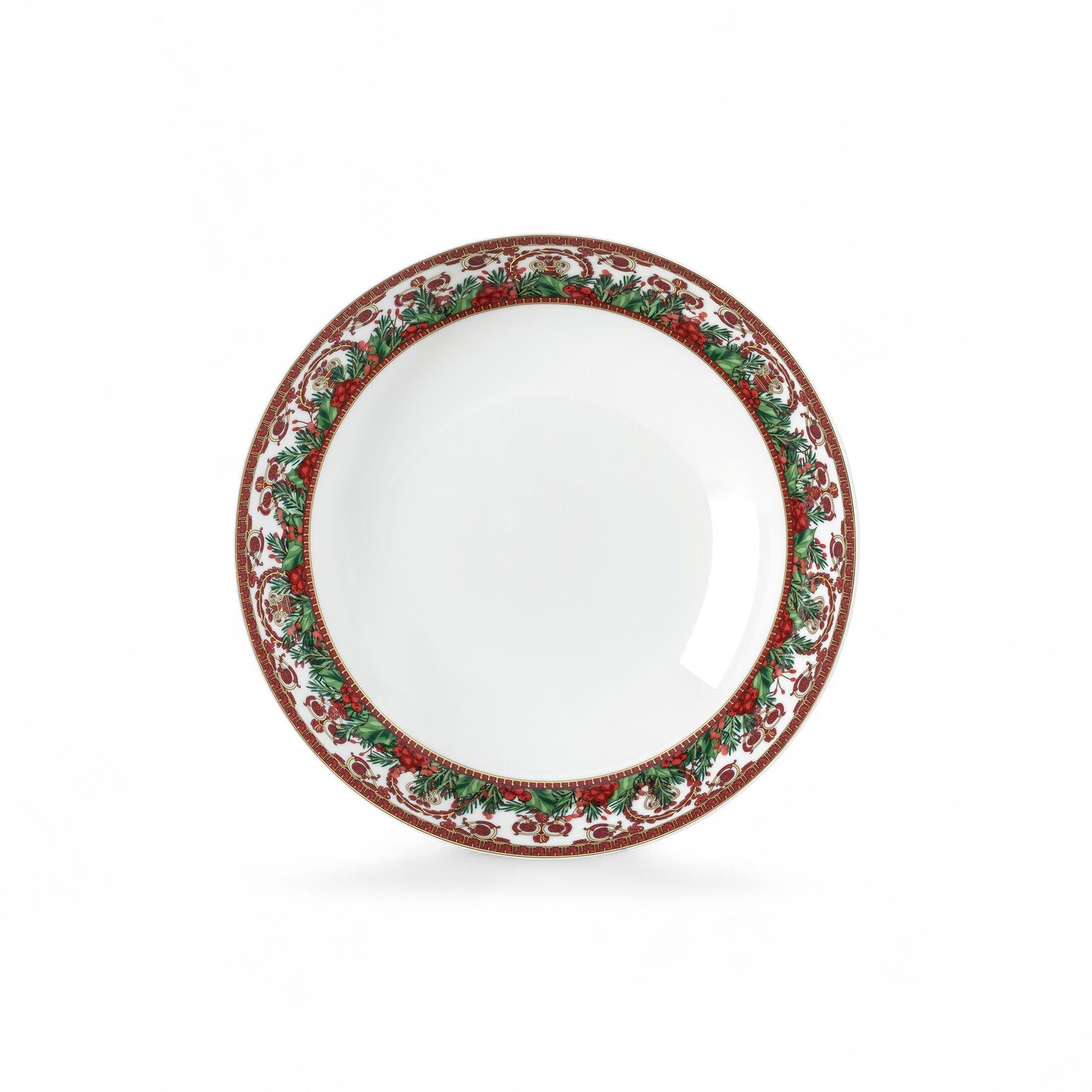 Versace Love Baroque Holiday Deep Plate – Set of 8 (8.46")  ​SKU: 19335-409960-10322