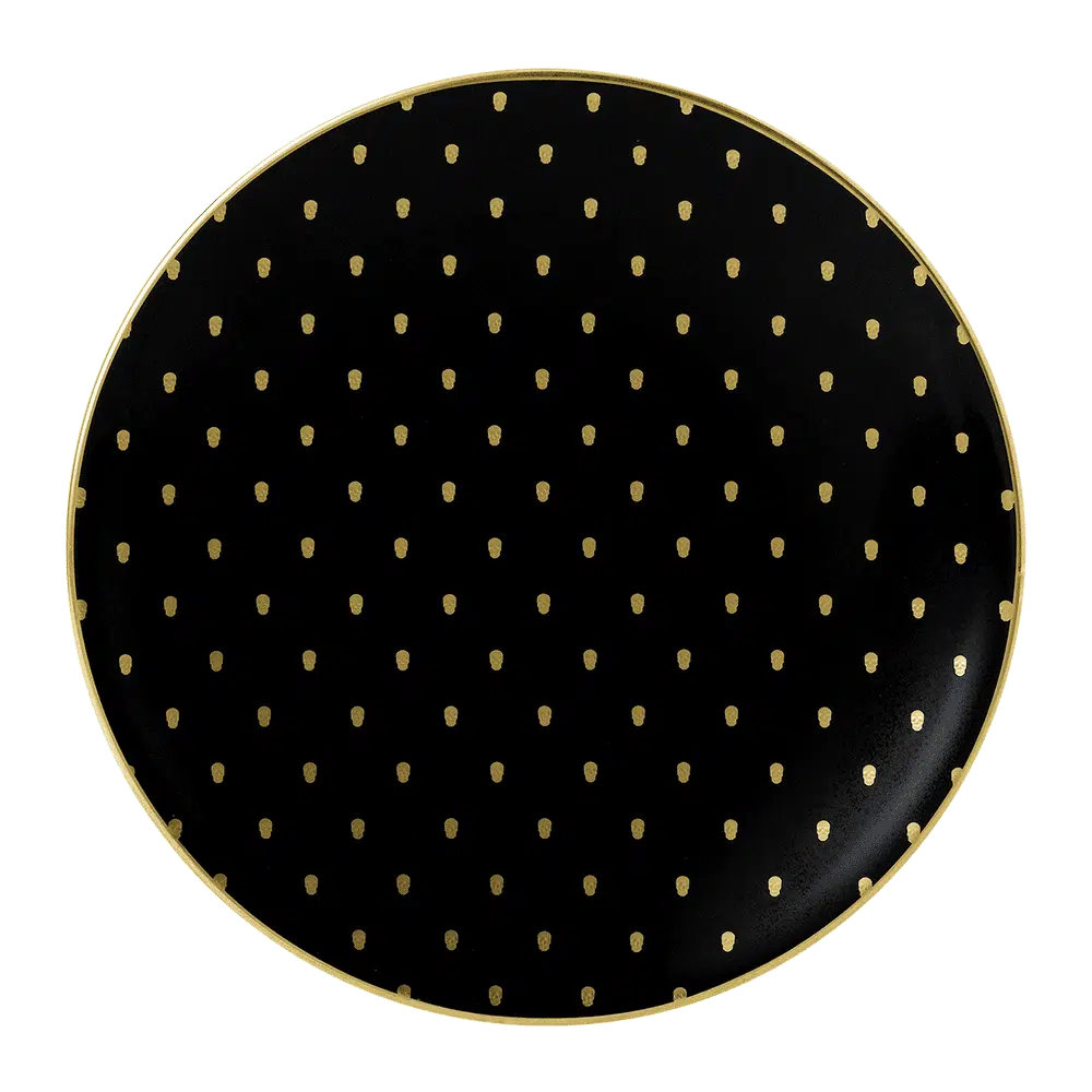 Royal Crown Derby W1 Black Collection Side Plate 16cm