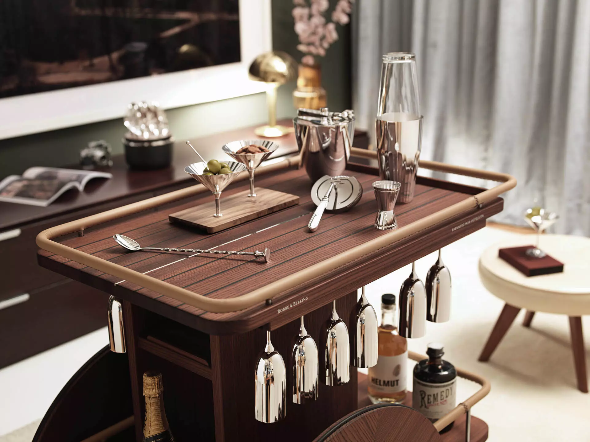 Robbe & Berking Bar Trolley Ash