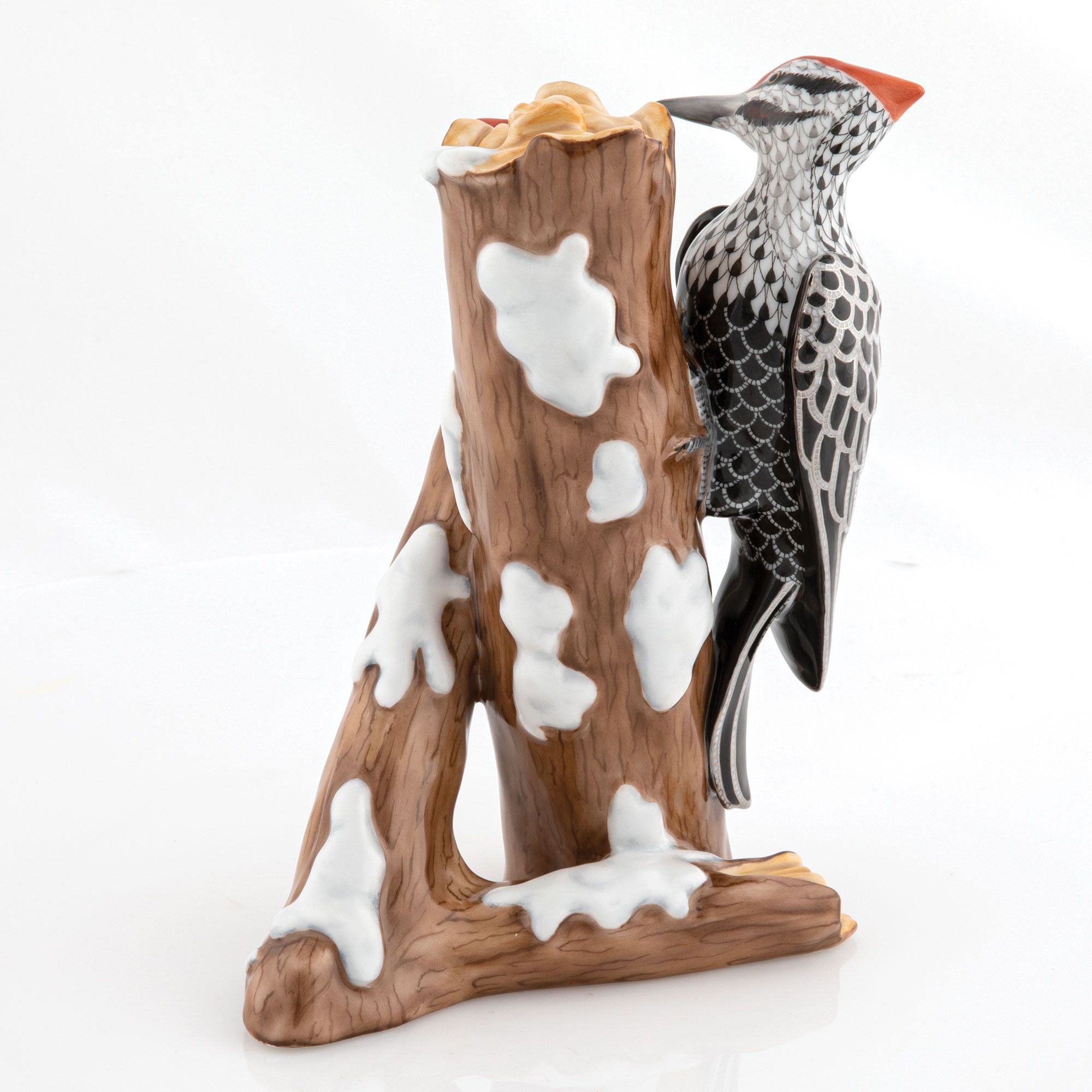 Herend Pileated Woodpecker